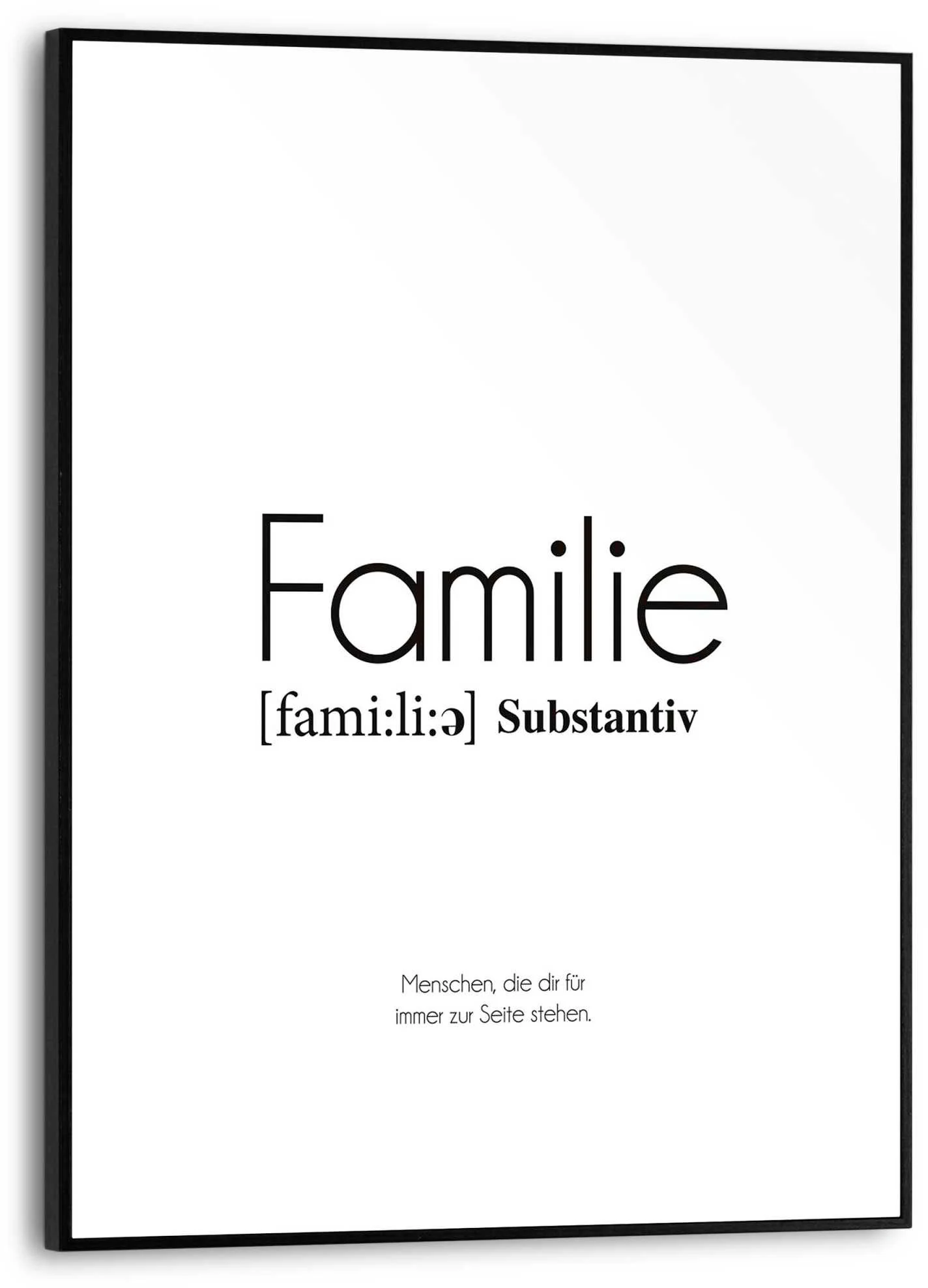 Reinders Poster "Familie" günstig online kaufen