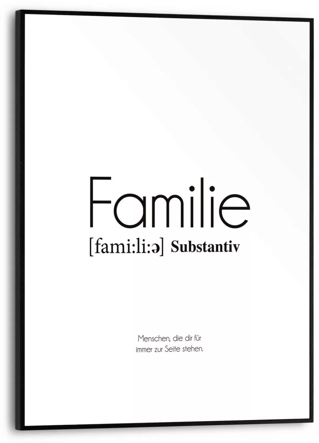 Reinders Poster "Familie" günstig online kaufen