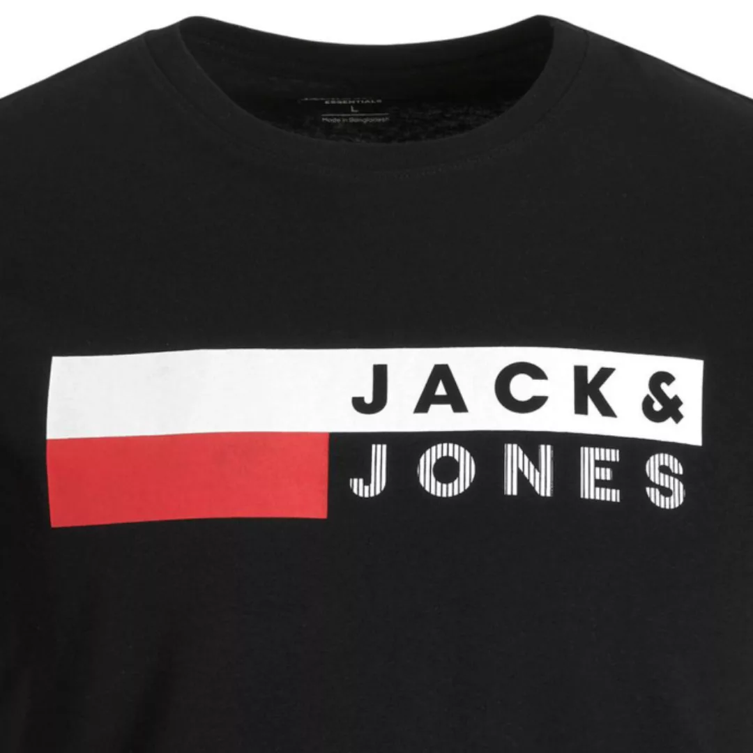 Jack & Jones Herren Rundhals T-Shirt JJECORP LOGO - Regular Fit Plussize günstig online kaufen