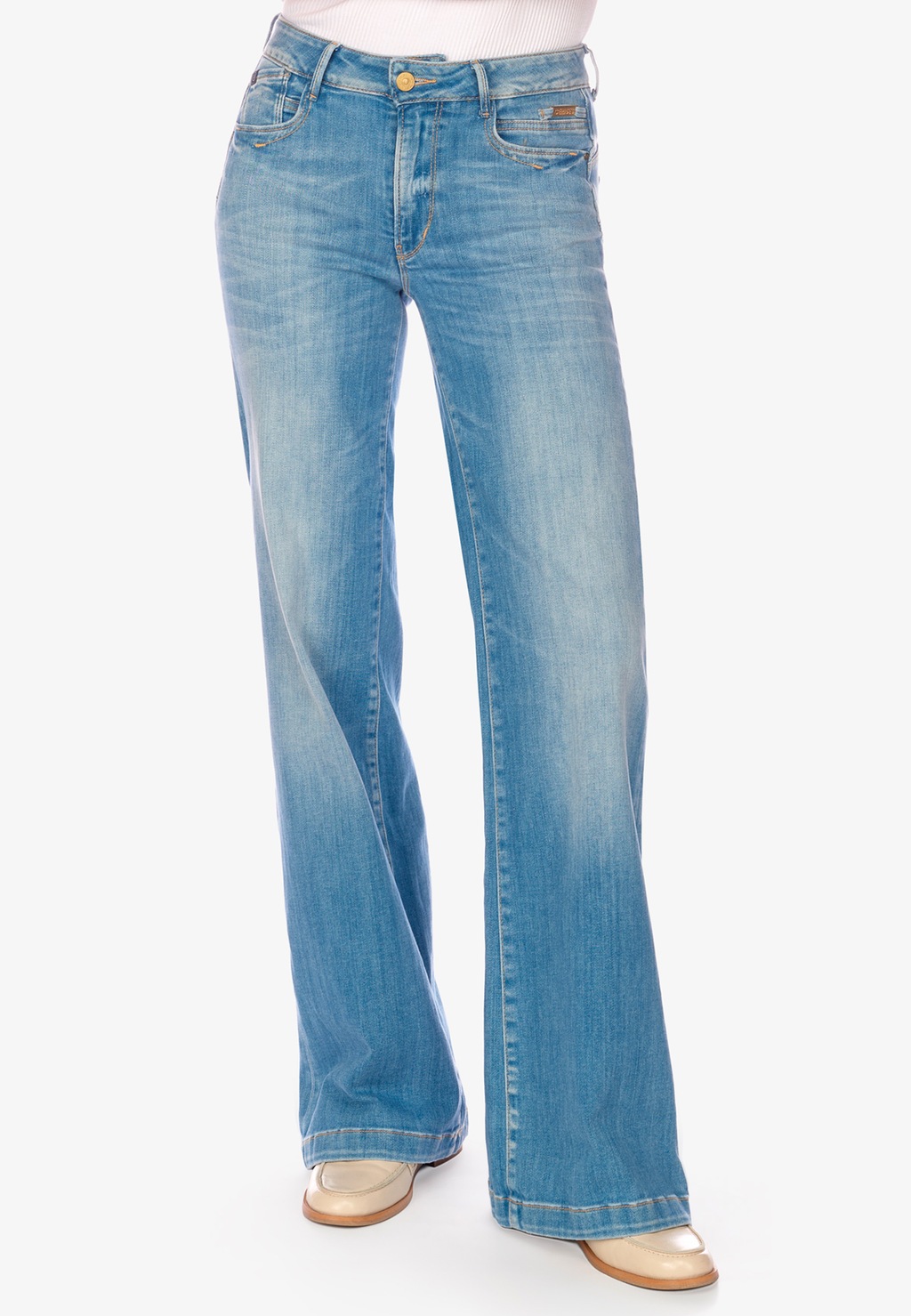 Le Temps Des Cerises Bequeme Jeans "JEAN FEMME PULP HIGH C ANIL", mit Bootc günstig online kaufen