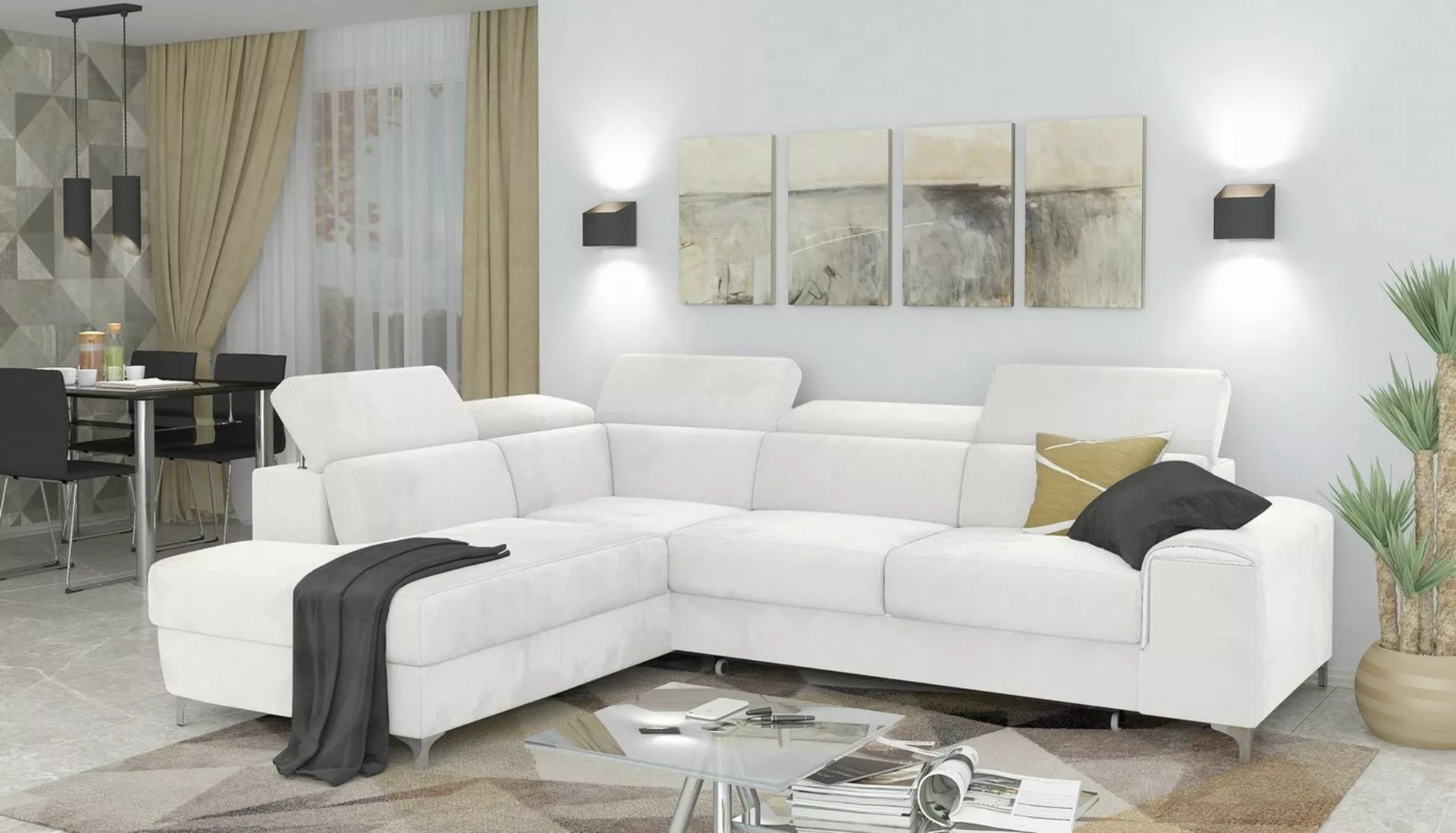 Stylefy Ecksofa Caio, L-Form, Eckcouch, Design günstig online kaufen