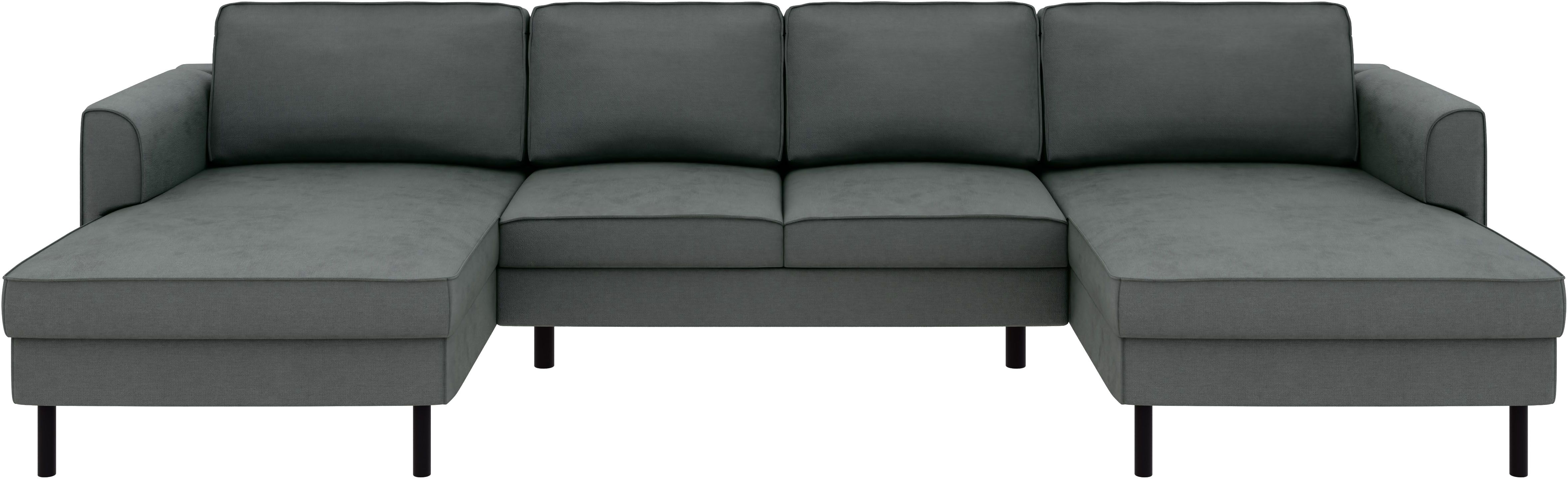Home affaire Wohnlandschaft "Booster Couch wahlweise mit Schlaffunktion und günstig online kaufen