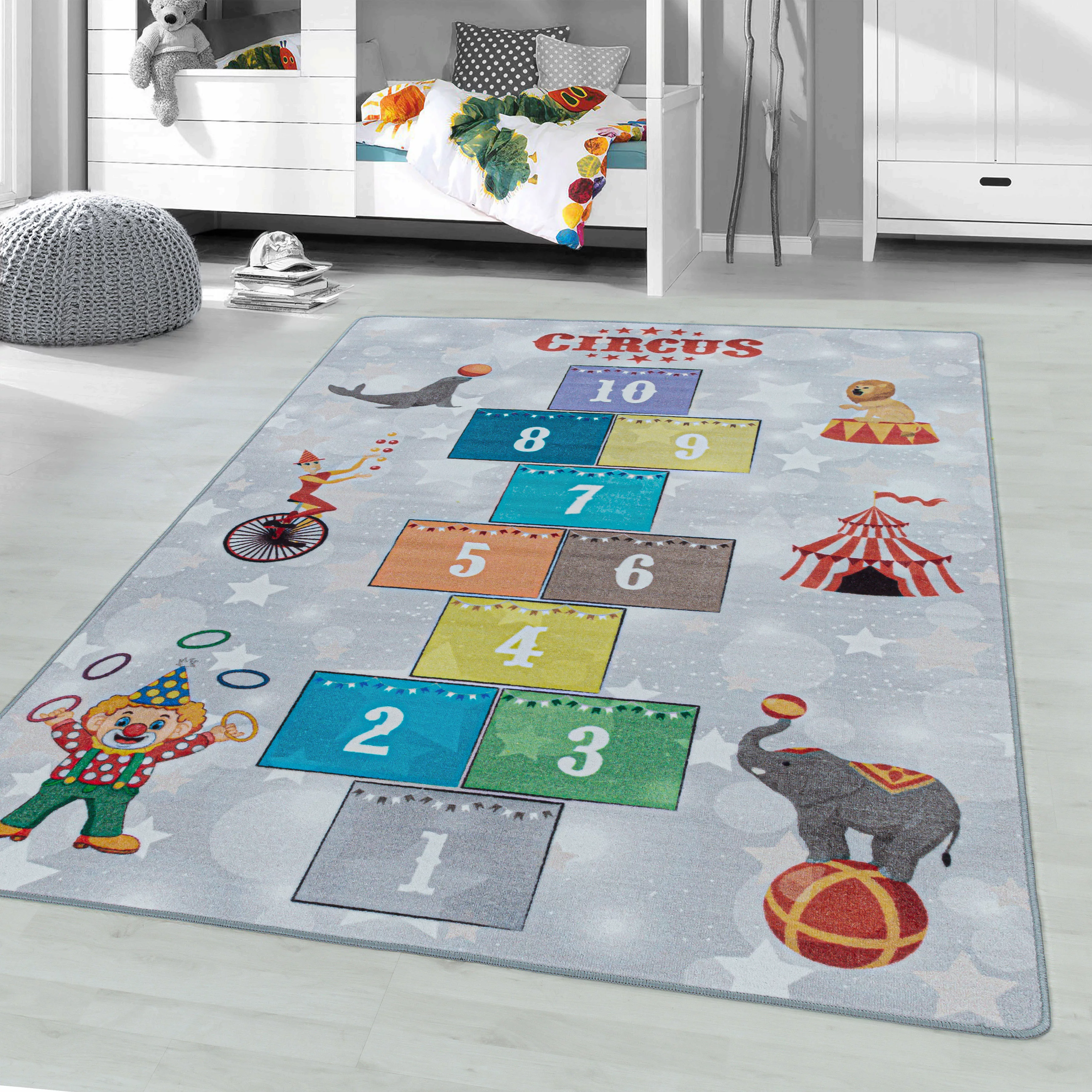 Ayyildiz Teppiche Kinderteppich »PLAY 2909«, rechteckig, robuster Kurzflor, günstig online kaufen