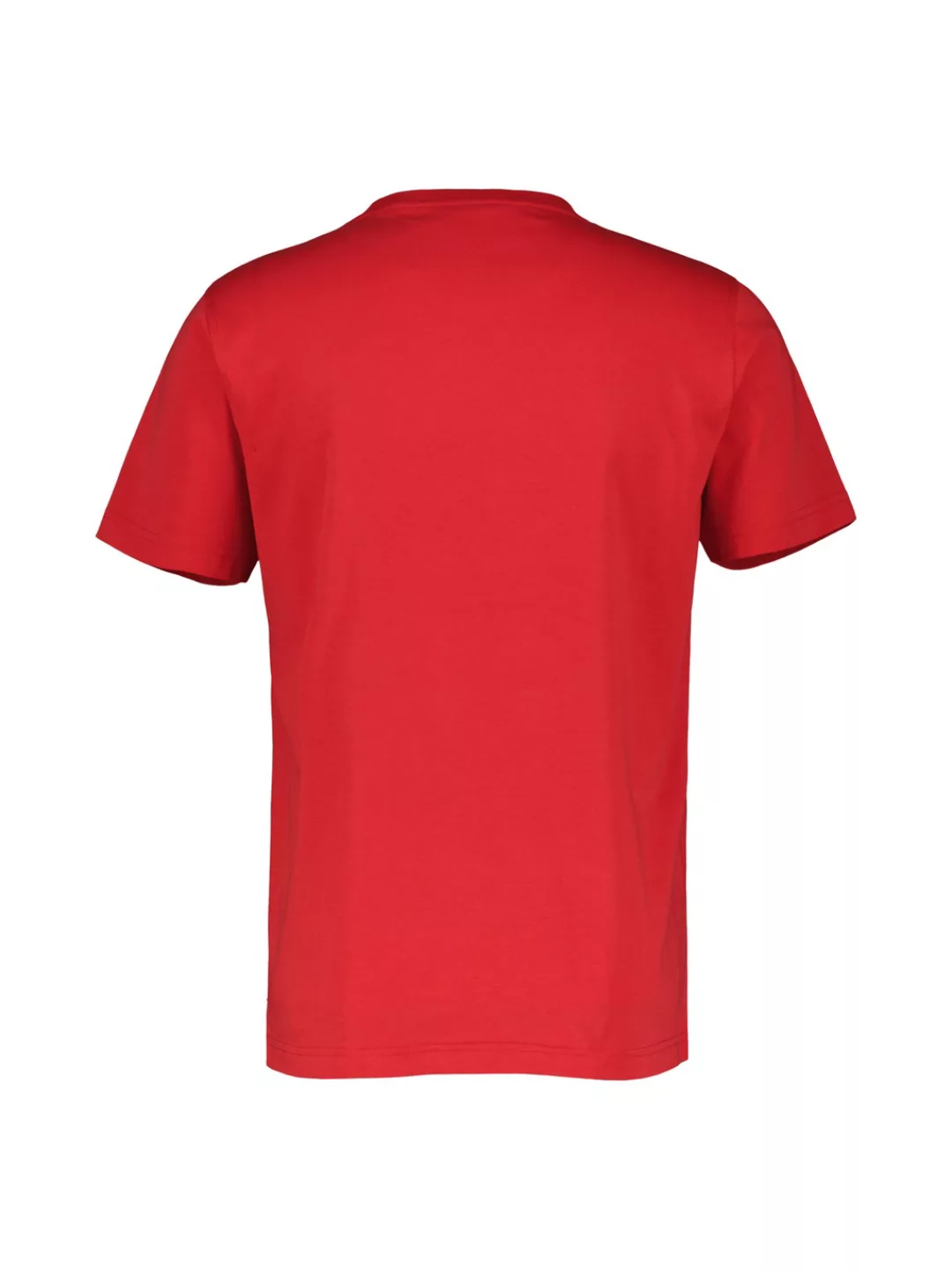 LERROS T-Shirt "LERROS Basic T-Shirt mit Logostitch, unifarben" günstig online kaufen