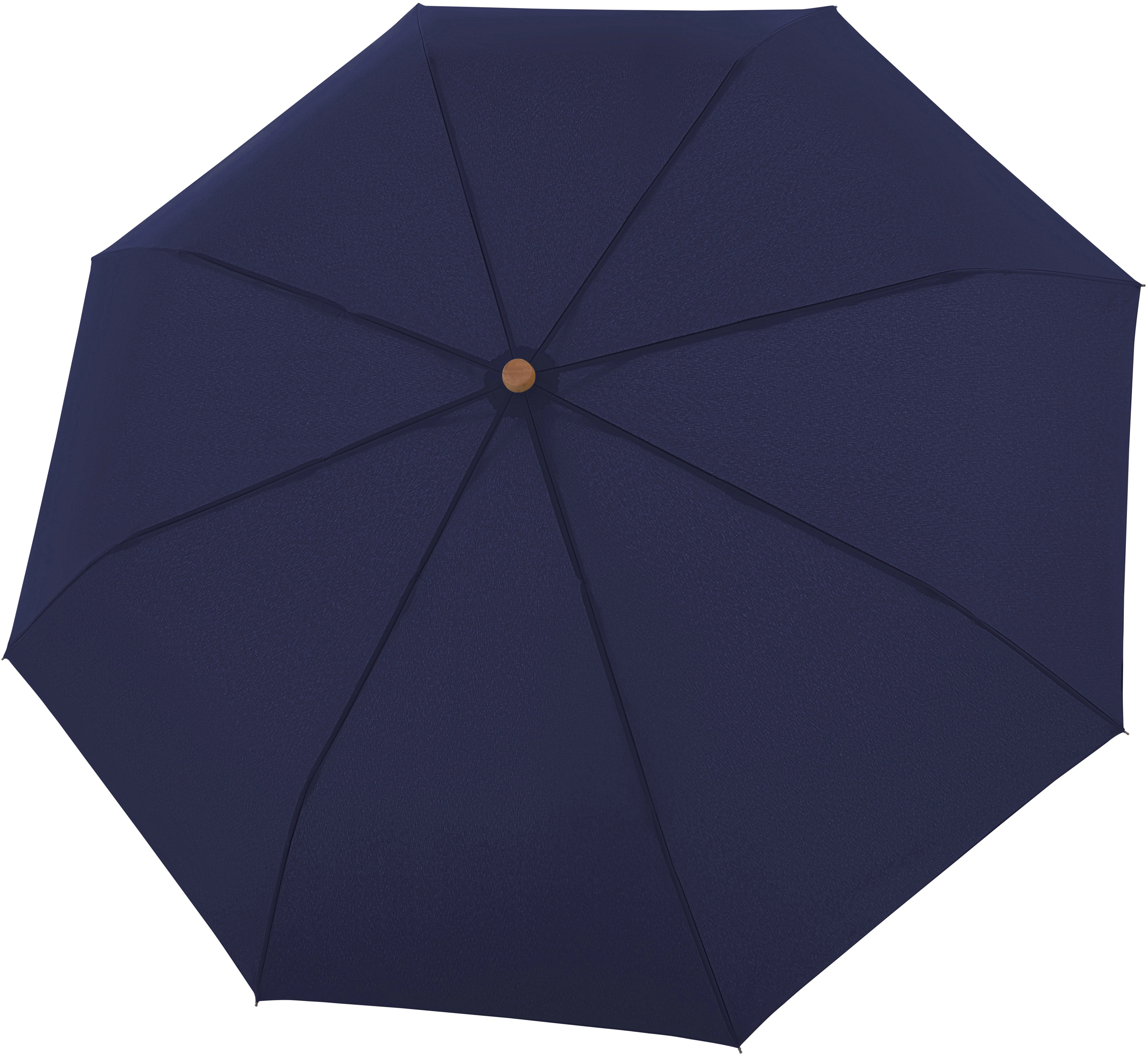 doppler Taschenregenschirm "nature Mini, deep blue" günstig online kaufen