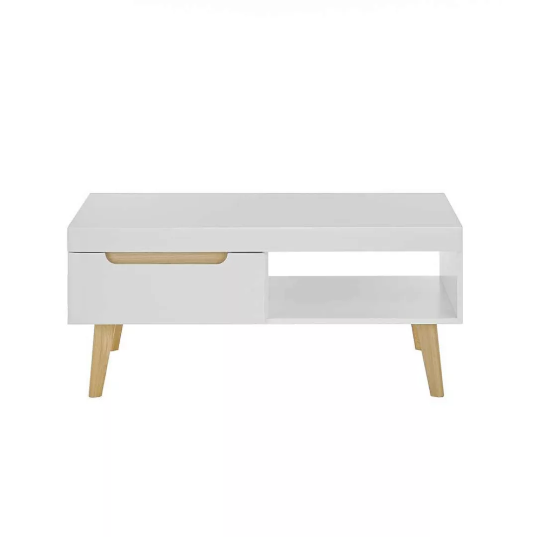 Sofatisch im Skandi Design 107 cm breit - 46 cm hoch günstig online kaufen