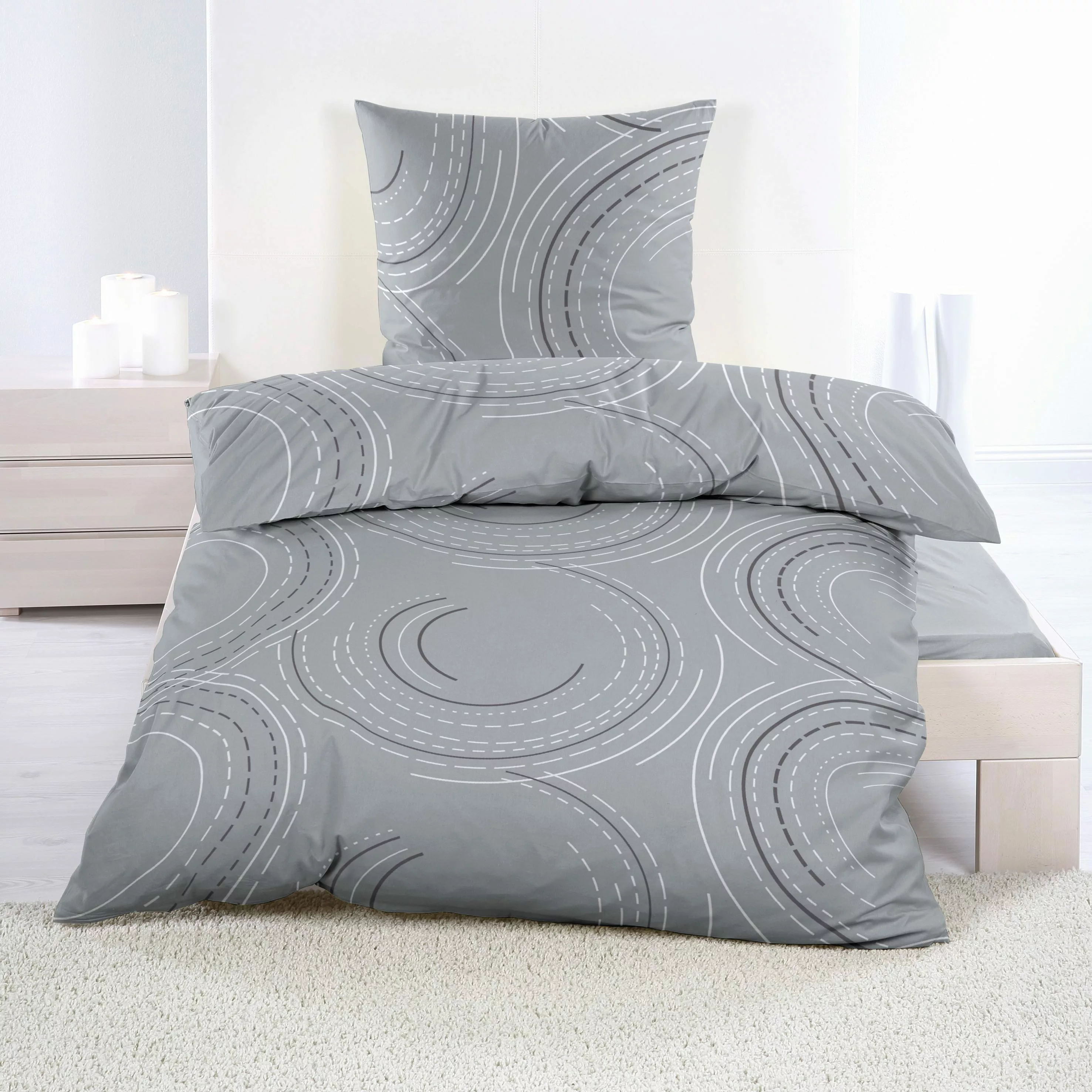Casa Colori Bettwäsche Microfaser Fleece Wintergarnitur günstig online kaufen