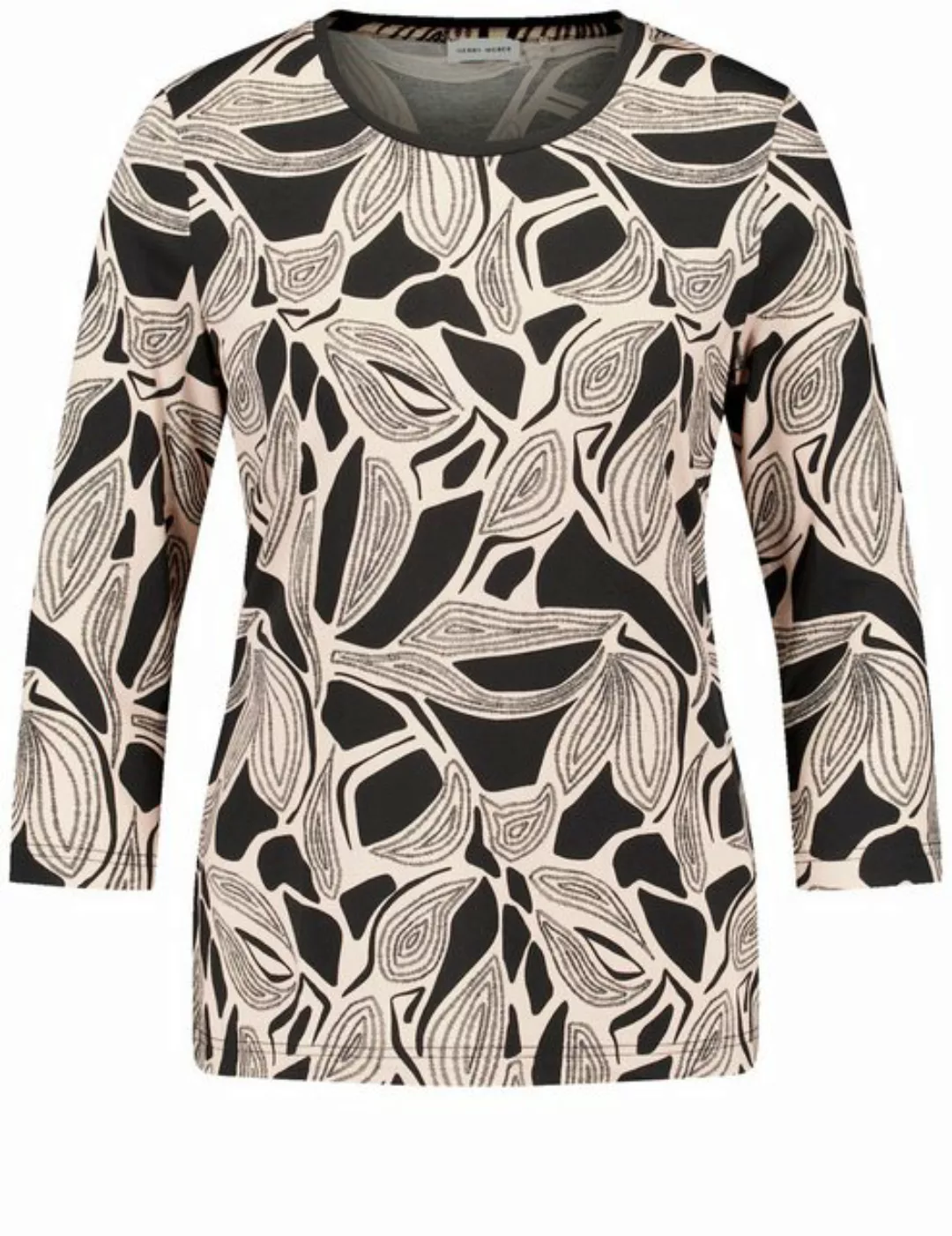 GERRY WEBER 3/4-Arm-Shirt Gemustertes 3/4 Arm Shirt günstig online kaufen