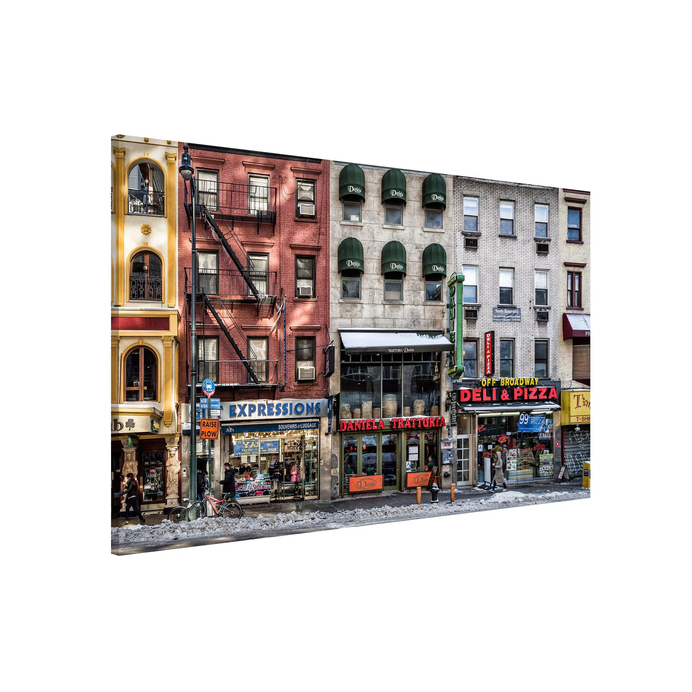 Magnettafel Architektur & Skyline - Querformat 3:2 Kalter Tag in NY günstig online kaufen