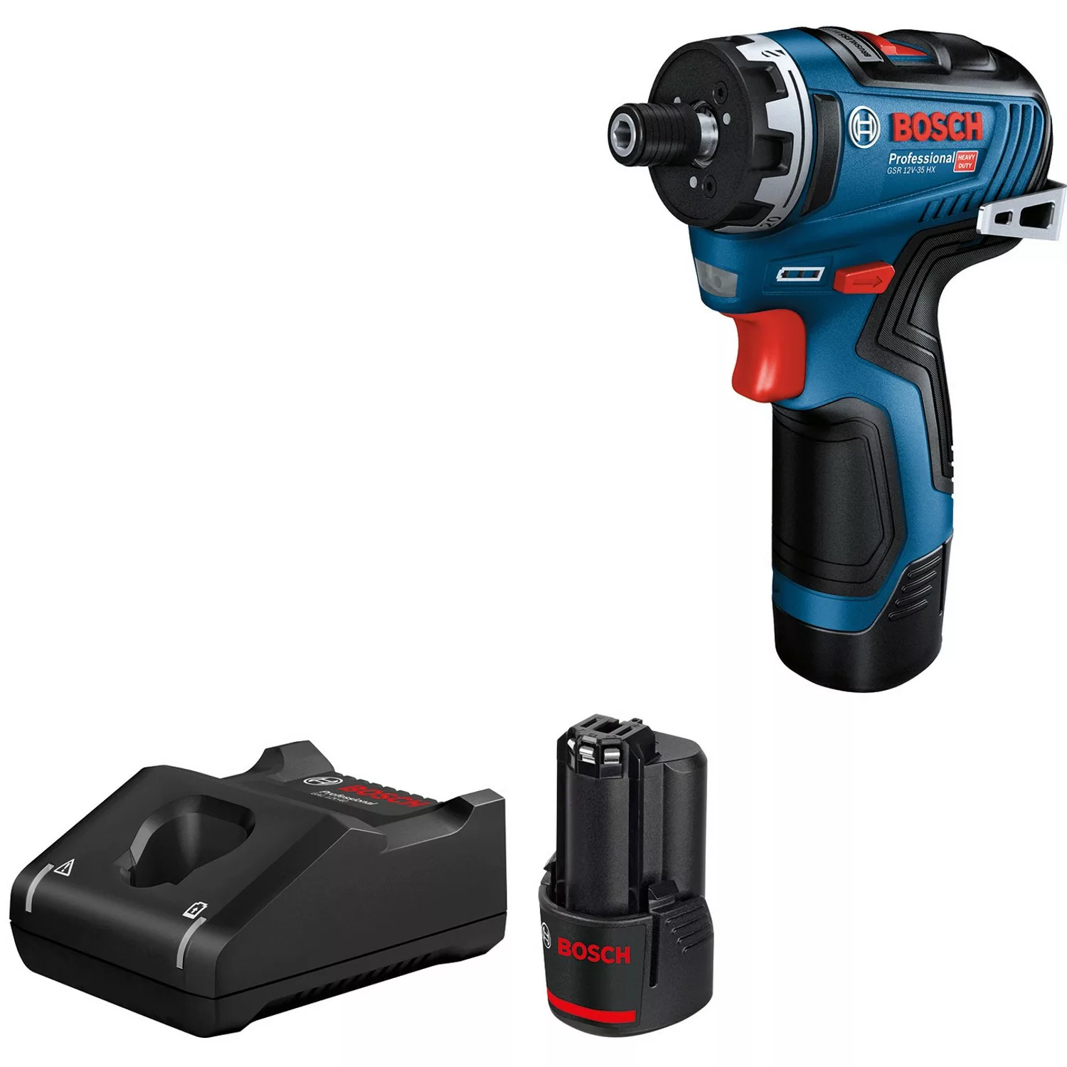 Bosch Professional Akku-Bohrschrauber GSR 12V-35 HX mit 2 x 3 Ah günstig online kaufen