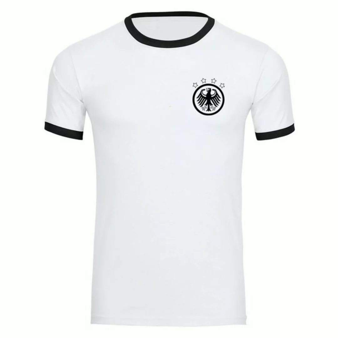multifanshop T-Shirt Kontrast Germany - Adler Retro - Männer günstig online kaufen
