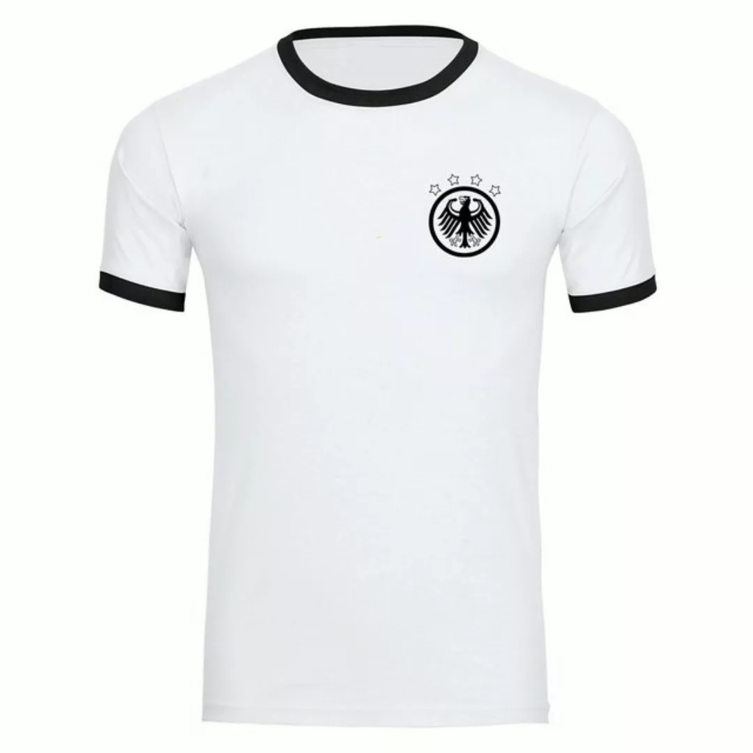 multifanshop T-Shirt Kontrast Deutschland - Trikot 12 - Männer günstig online kaufen