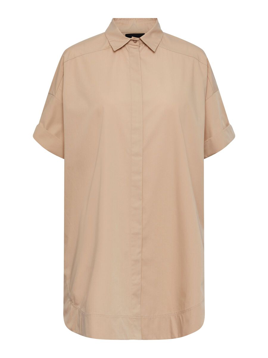 PIECES Pcallu Hemd Damen Beige günstig online kaufen