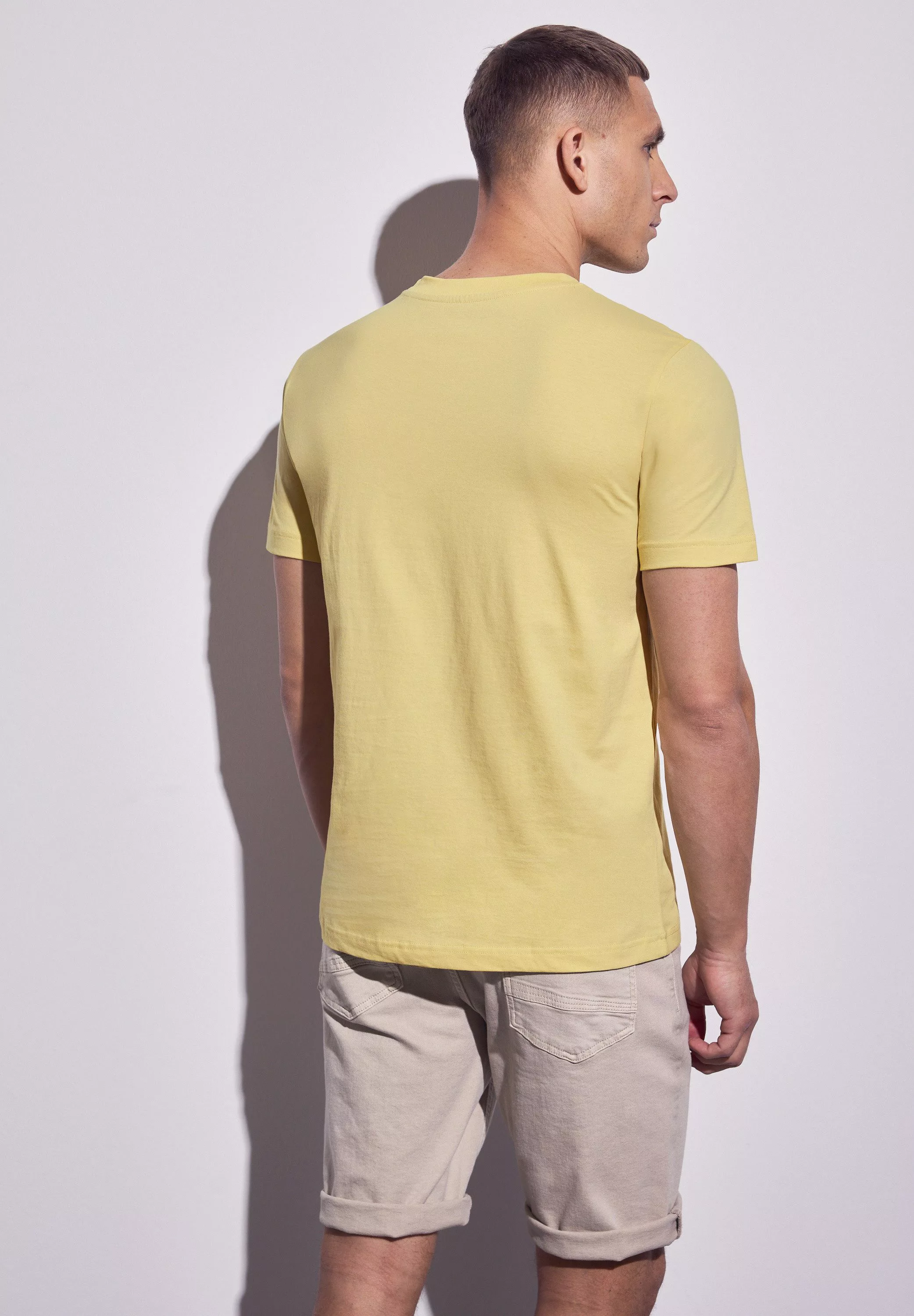 STREET ONE MEN T-Shirt, mit Rundhalsausschnitt günstig online kaufen