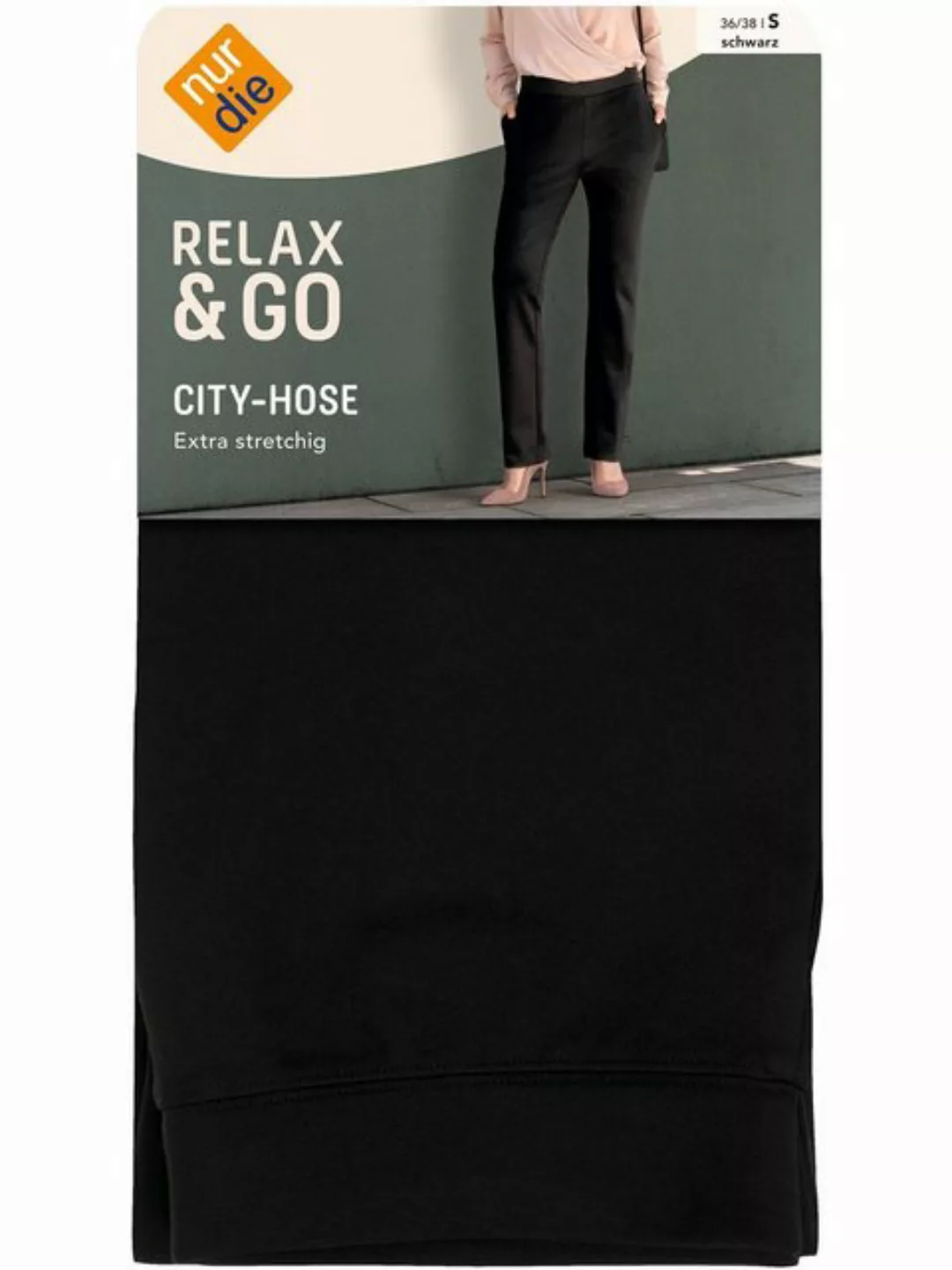 Nur Die Jerseyhose Relax & Go City-Hose günstig online kaufen