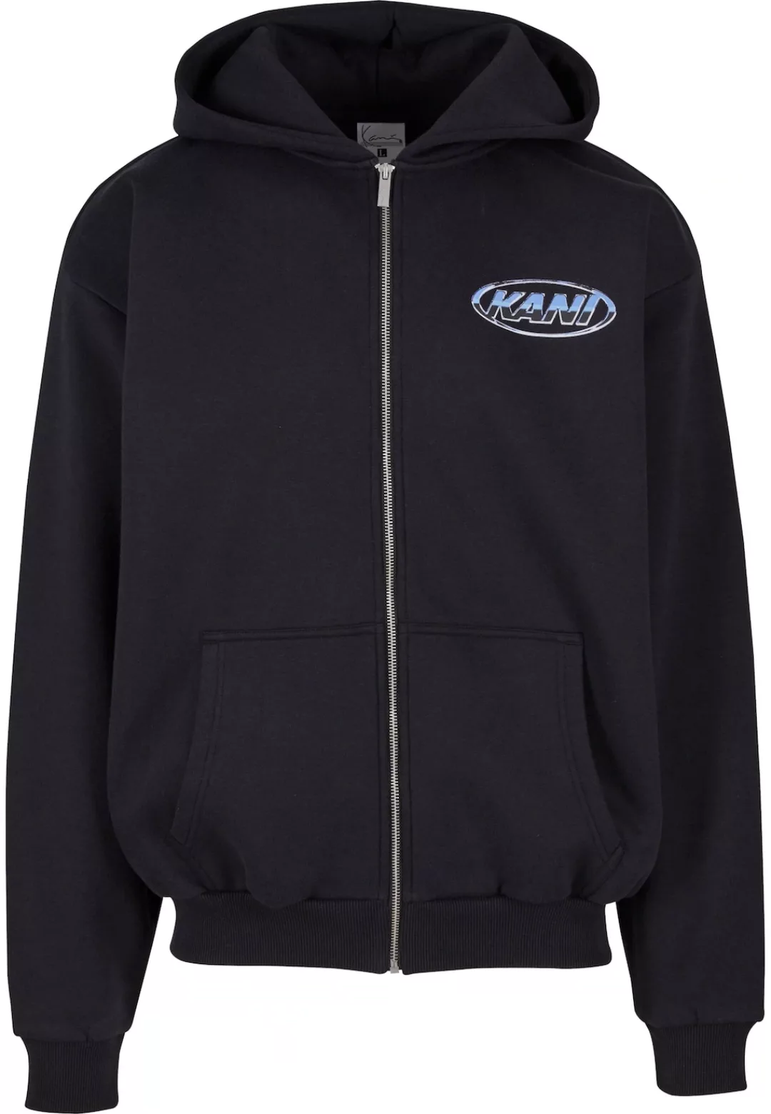 Karl Kani Sweatjacke "Karl Kani Woven Signature Chrome Zip Hoodie" günstig online kaufen