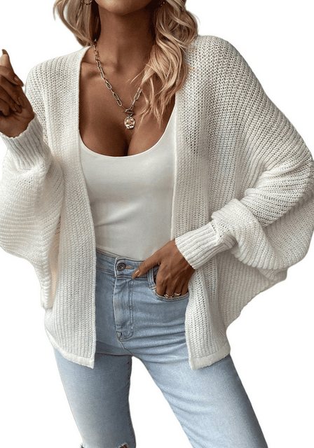 Nebelmeer Strickpullover Strickjacke charakter Außerhalb der Jacke Langarm günstig online kaufen