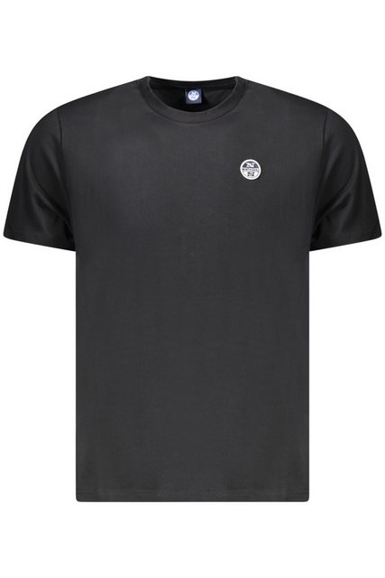 North Sails T-Shirt Herren Kurzarm T-Shirt Schwarz mit Rundhals und günstig online kaufen