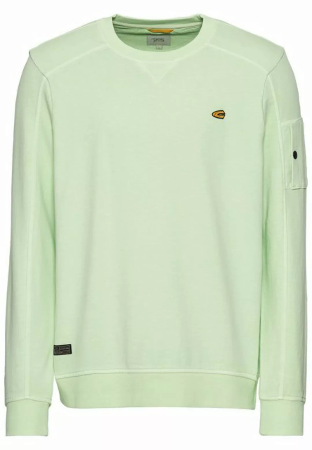 camel active Sweatshirt aus reiner Baumwolle günstig online kaufen