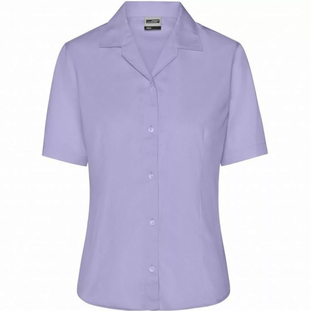 James & Nicholson Kurzarmbluse Pflegeleichte Damen Bluse mit Easy Care Ausr günstig online kaufen