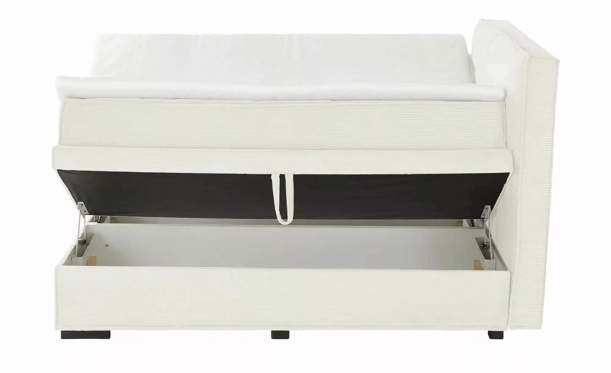 Boxi Boxspringbett mit Bettkasten Boxi Urban ¦ creme ¦ Maße (cm): B: 180 H: günstig online kaufen