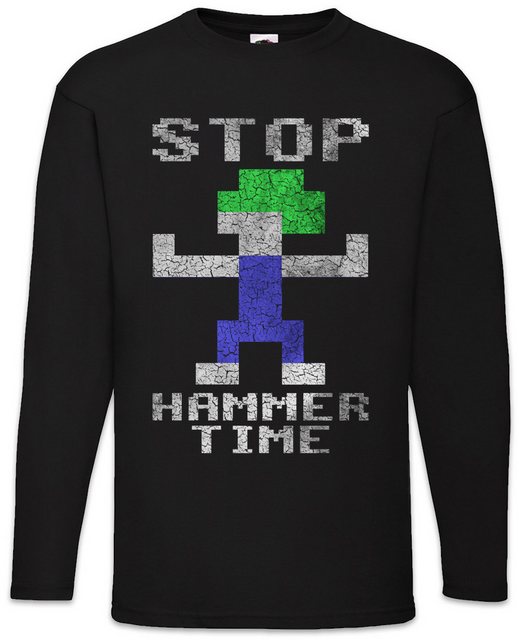 Urban Backwoods Langarmshirt Lemmings Hammer Time Langarm T-Shirt Lemminge günstig online kaufen