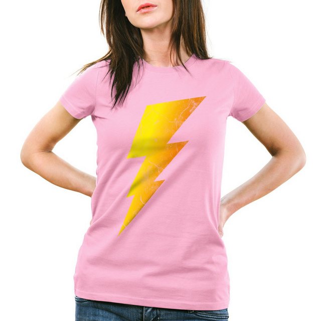 style3 T-Shirt Sheldon Lightning Bolt Blitz flash Comic the big bang theory günstig online kaufen