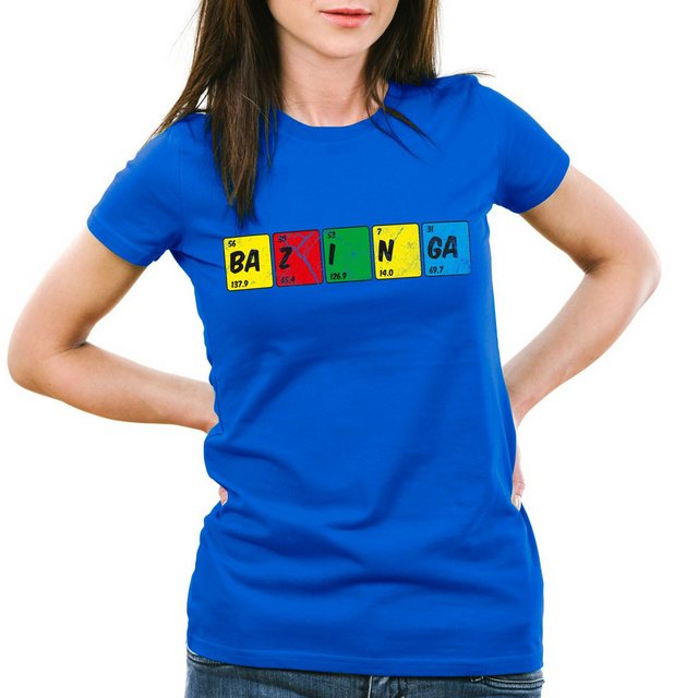 style3 T-Shirt Sheldon Periodensystem chemie theory cooper bazinga big bang günstig online kaufen