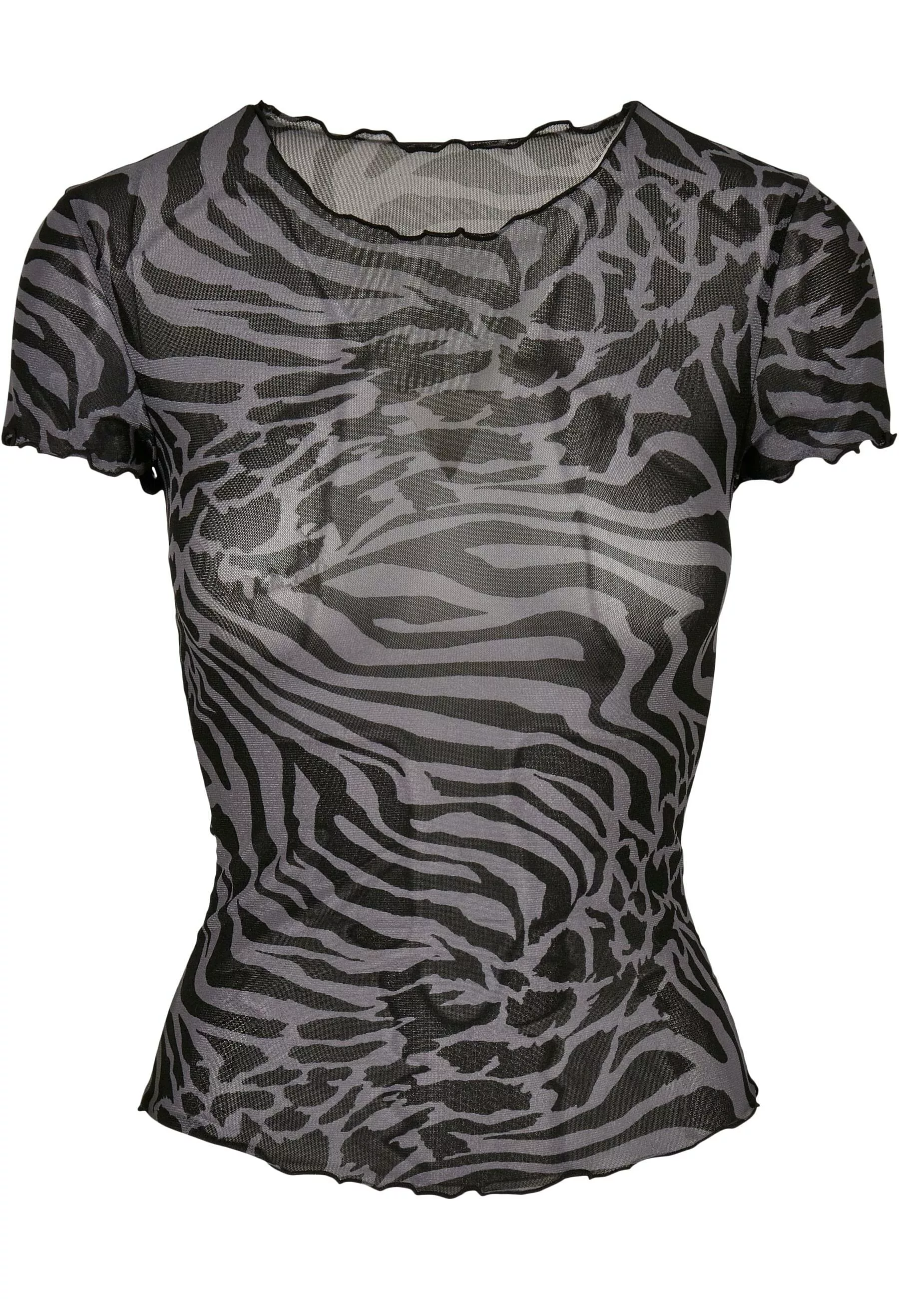 URBAN CLASSICS Kurzarmshirt "Urban Classics Damen Ladies Mesh Tee" günstig online kaufen