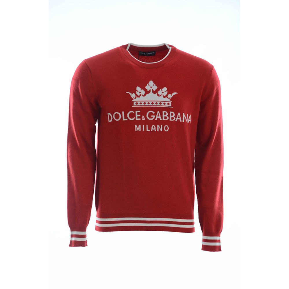 Dolce & Gabbana 738277 Rundhalsausschnitt Sweater 50 Red günstig online kaufen