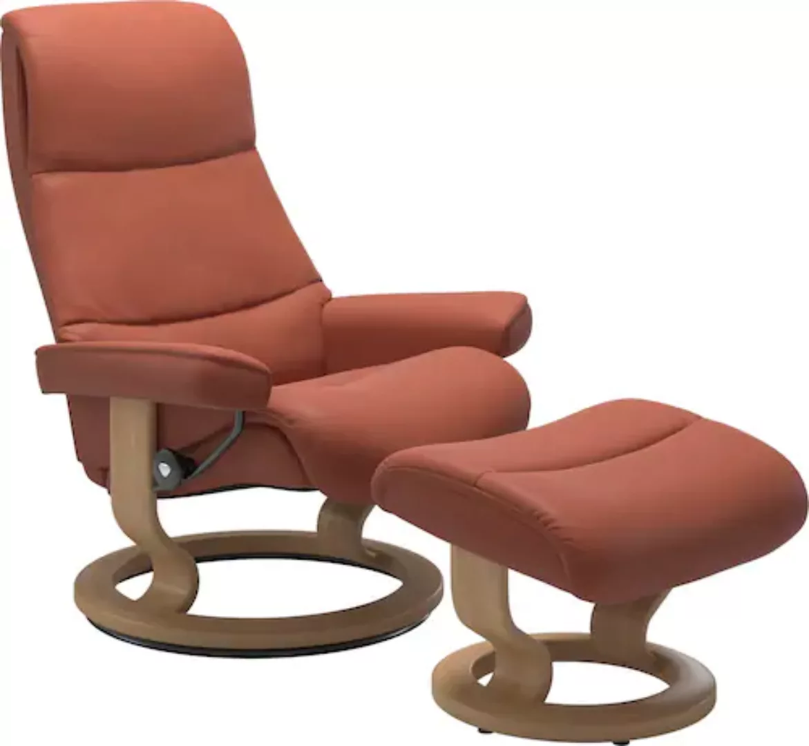 Stressless® Relaxsessel »View«, (Set, Relaxsessel mit Hocker), mit Classic günstig online kaufen