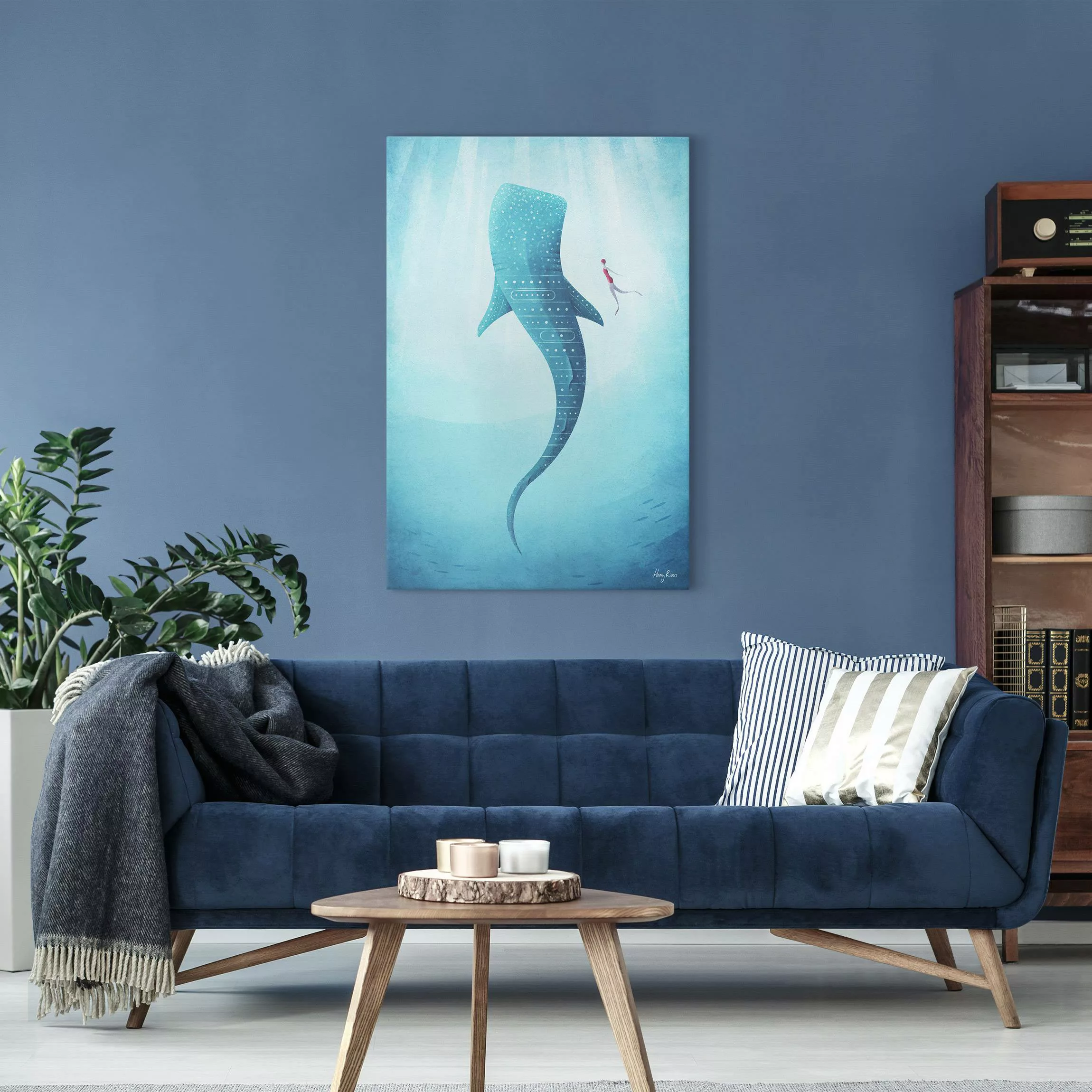 Leinwandbild Der Walhai günstig online kaufen