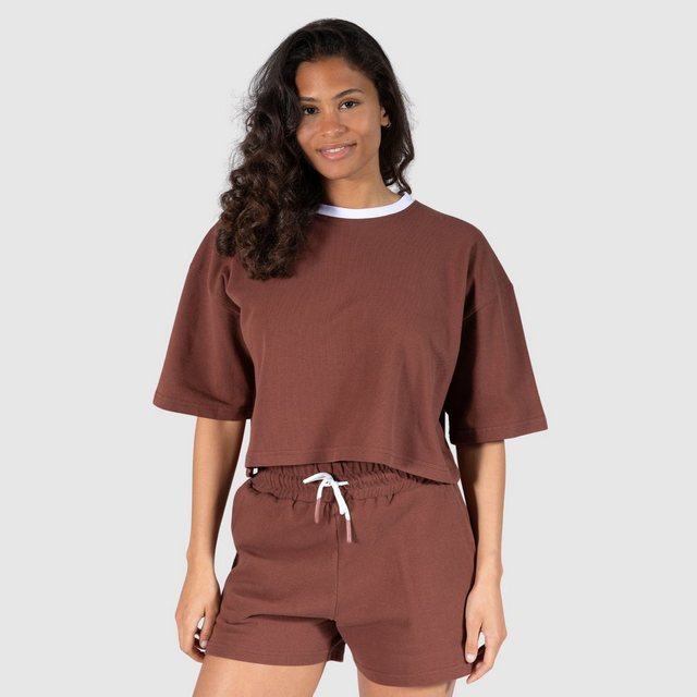 Smilodox T-Shirt Halie Oversize, 100% Baumwolle, Pikee günstig online kaufen