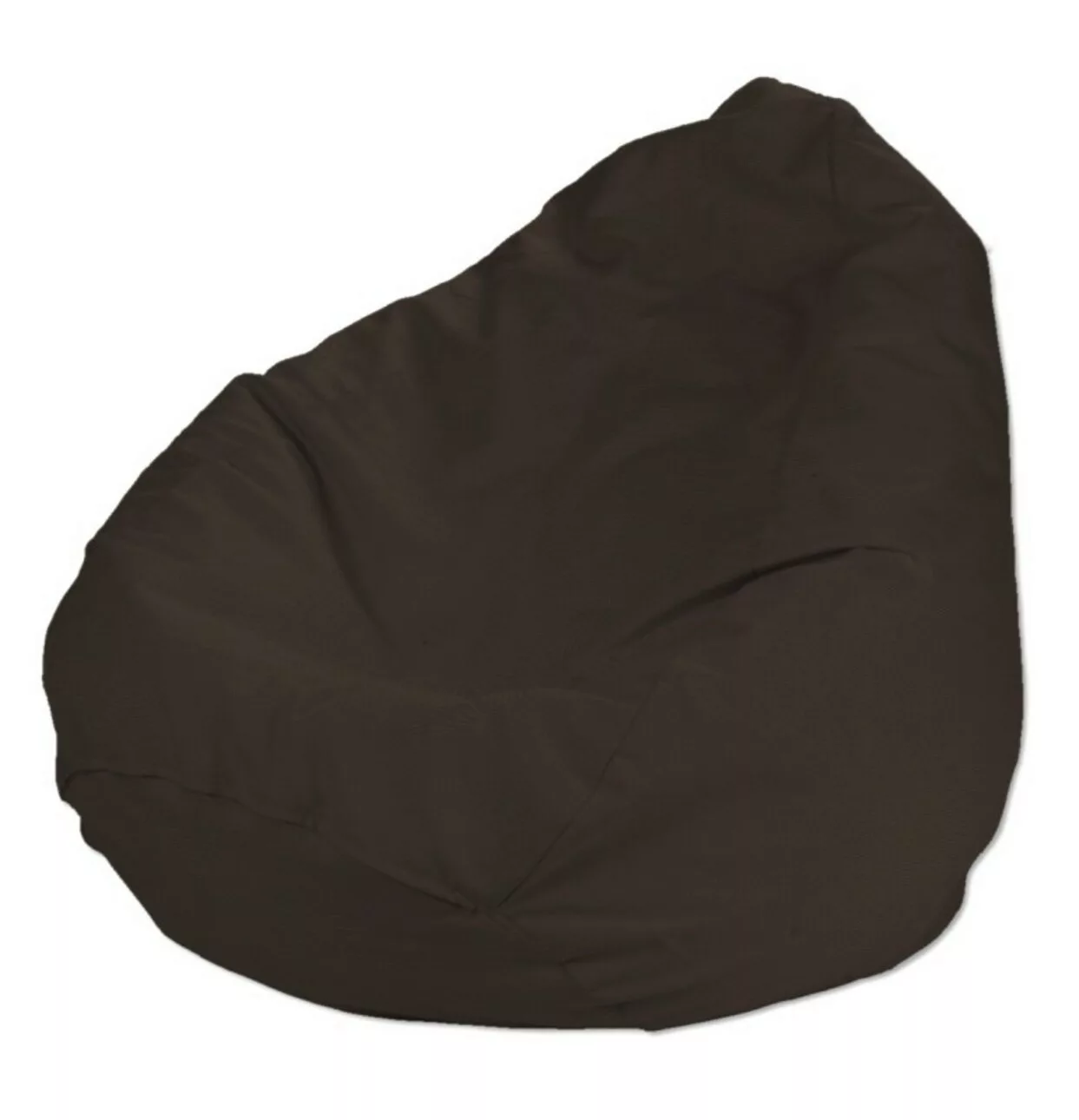 Sitzsack, Kaffee, Ø60 x 105 cm, Cotton Panama (702-03) günstig online kaufen