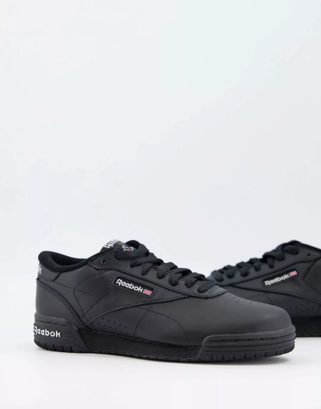 Reebok – Ex-O-Fit Clean Logo Int – Sneaker in Schwarz-Weiß günstig online kaufen