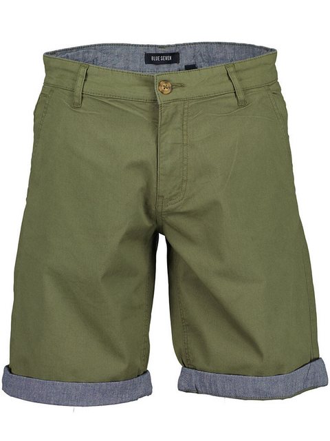 Blue Seven Bermudas Herren Twill Shorts mit Beinaufschlag - Kurze Hose Cham günstig online kaufen