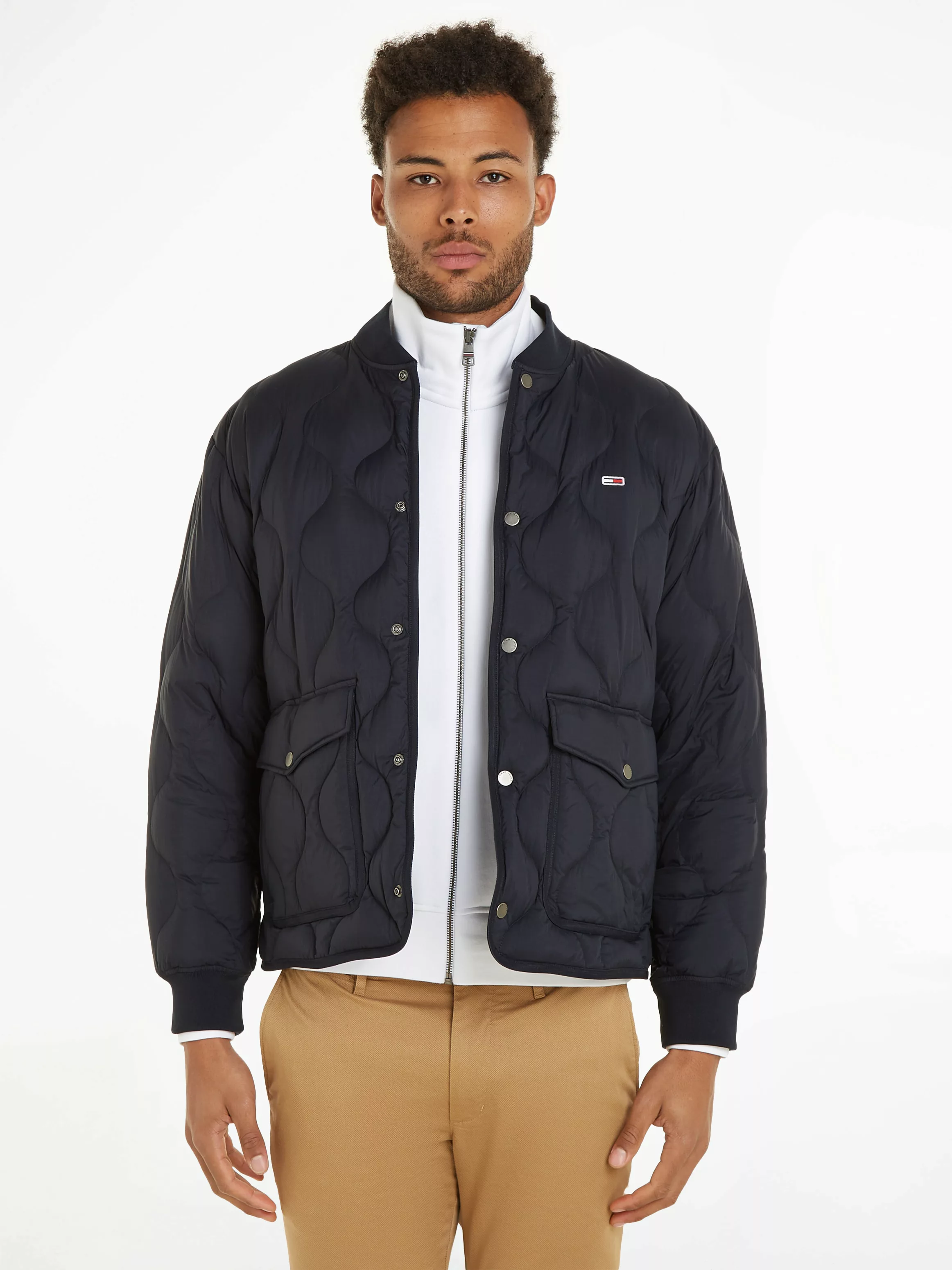 Tommy Jeans Steppjacke "TJM QUILTED LT DOWN JACKET", ohne Kapuze günstig online kaufen