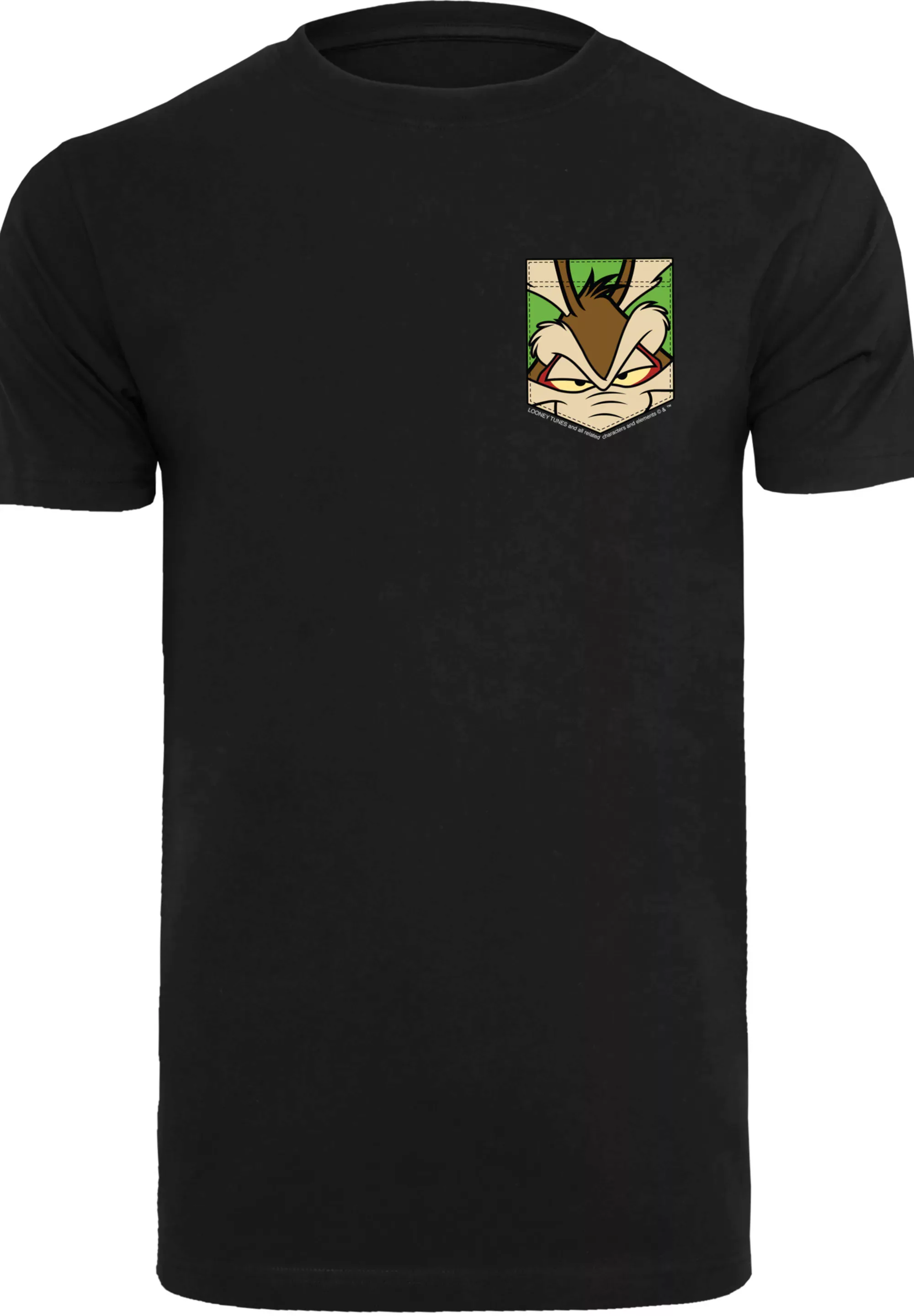 F4NT4STIC T-Shirt "Looney Tunes Face Faux Pocket", Print günstig online kaufen