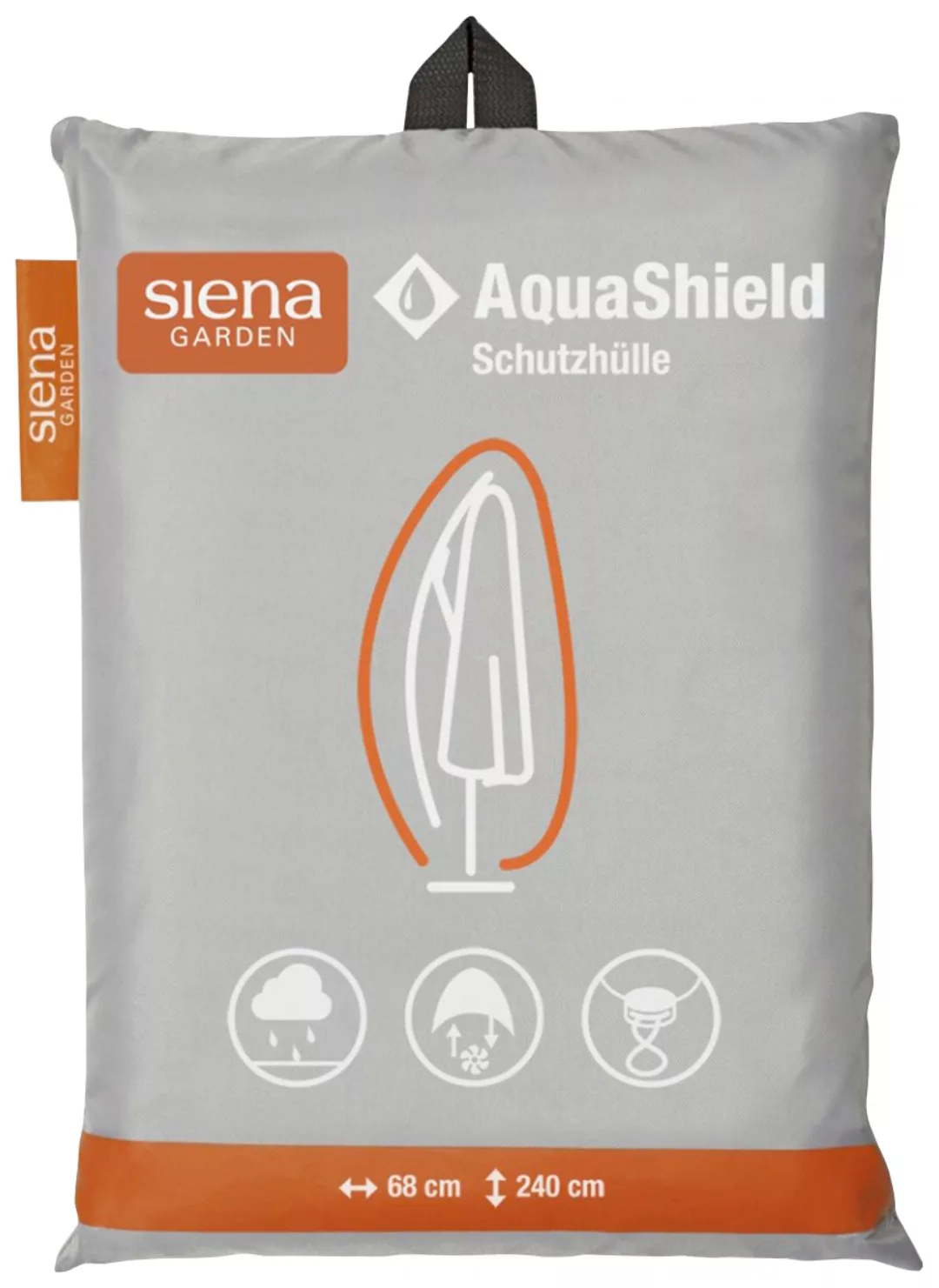 Siena Garden Gartenmöbel-Schutzhülle "AquaShield", Ampelschirmhülle 240 cm günstig online kaufen