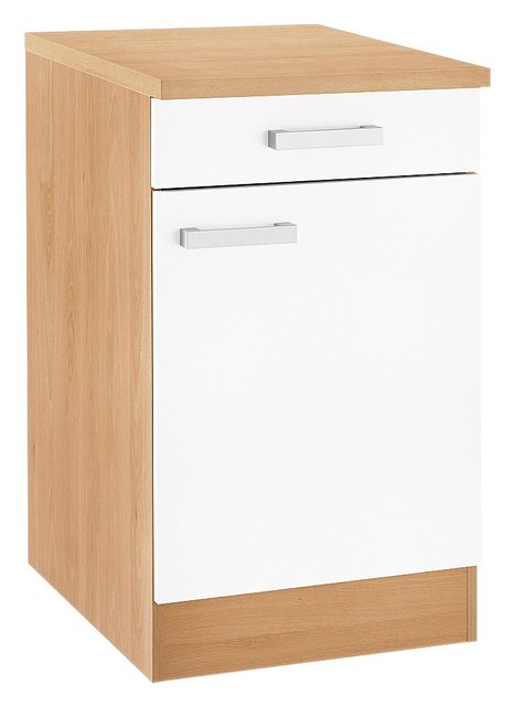 OPTIFIT Spülenschrank "Odense", 50 cm breit, mit Tür und Schubkasten, mit 2 günstig online kaufen