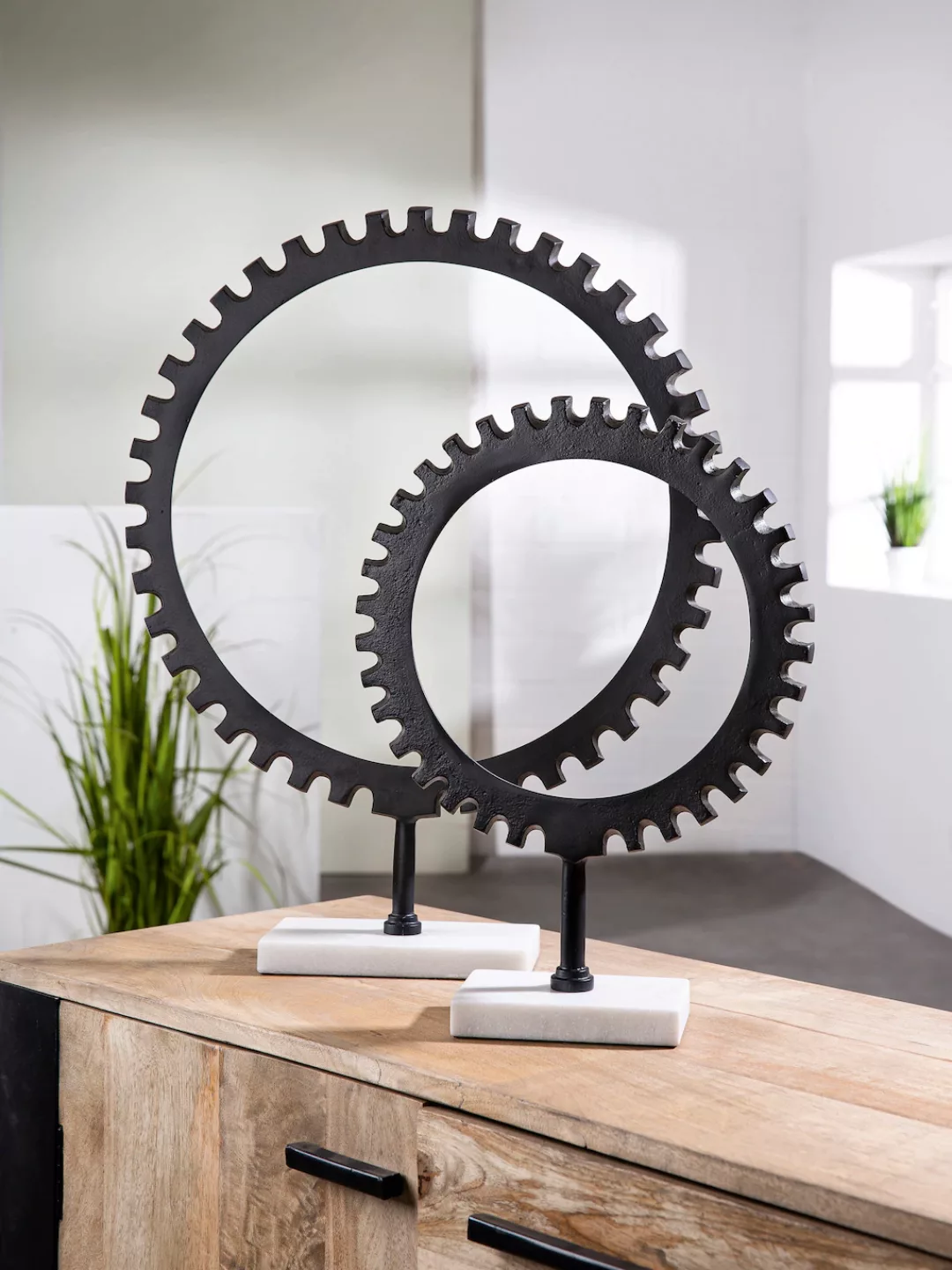 Casablanca by Gilde Wanddekoobjekt "Skulptur Wheel", (1 St.) günstig online kaufen