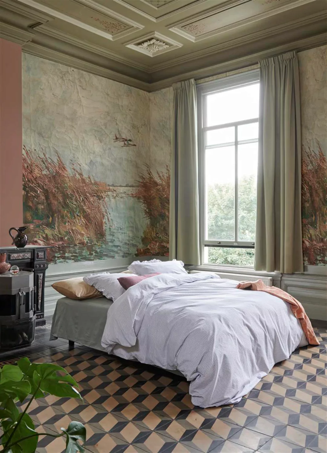 At Home by Beddinghouse Bettwäsche »Flamboyant Stripes«, (2 tlg.) günstig online kaufen