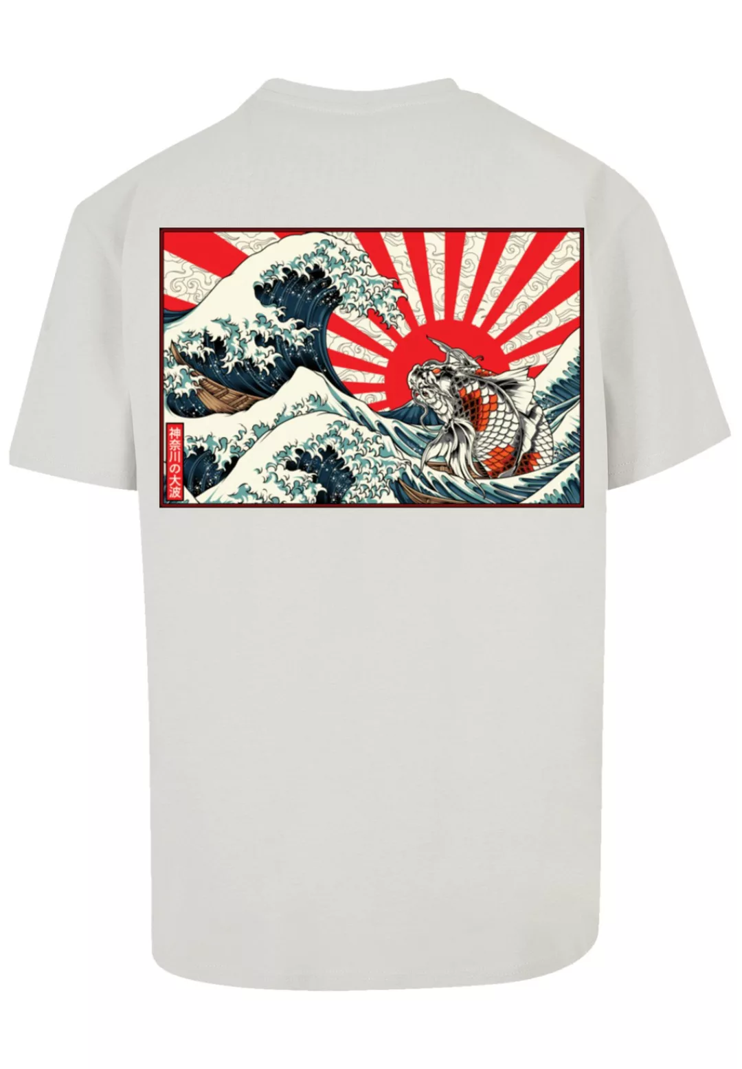 F4NT4STIC T-Shirt "Kanagawa Welle Japan" günstig online kaufen