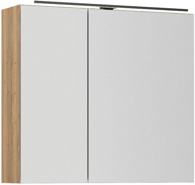 nobilia® Spiegelschrank in Breiten 60, 80, 100 und 120 cm, innenliegende St günstig online kaufen