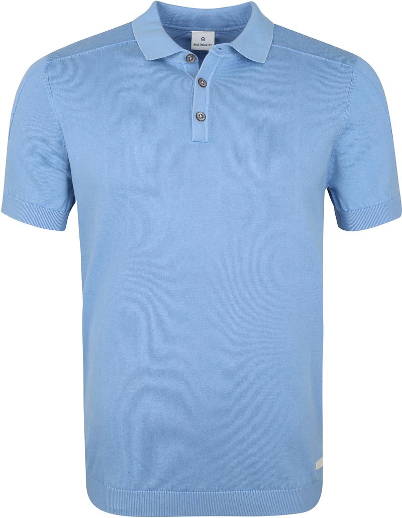 Blue Industry M16 Polo Shirt Hellblau - Größe S günstig online kaufen