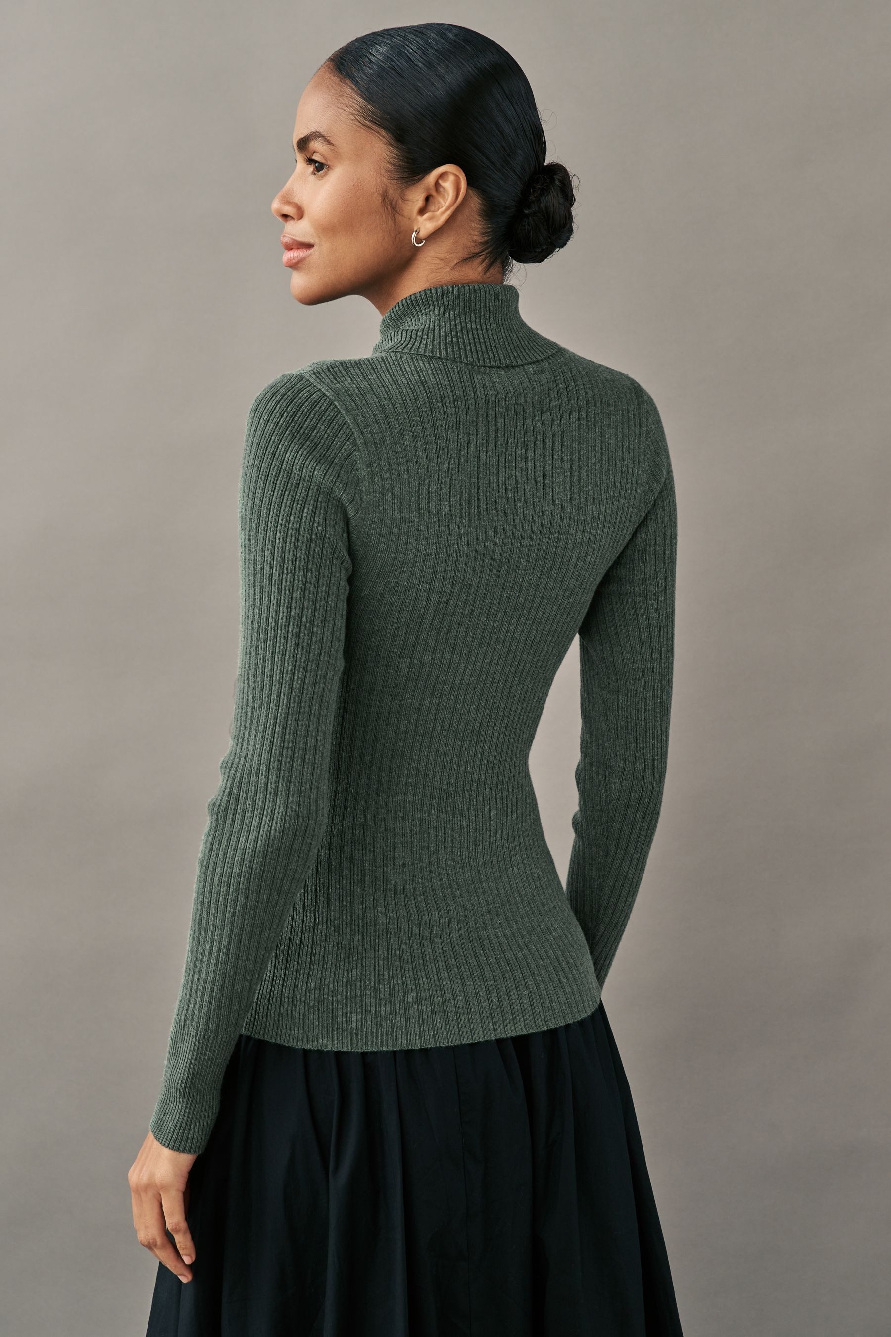 Next Rollkragenpullover Rollkragenpullover im Rippstrick (1-tlg) günstig online kaufen