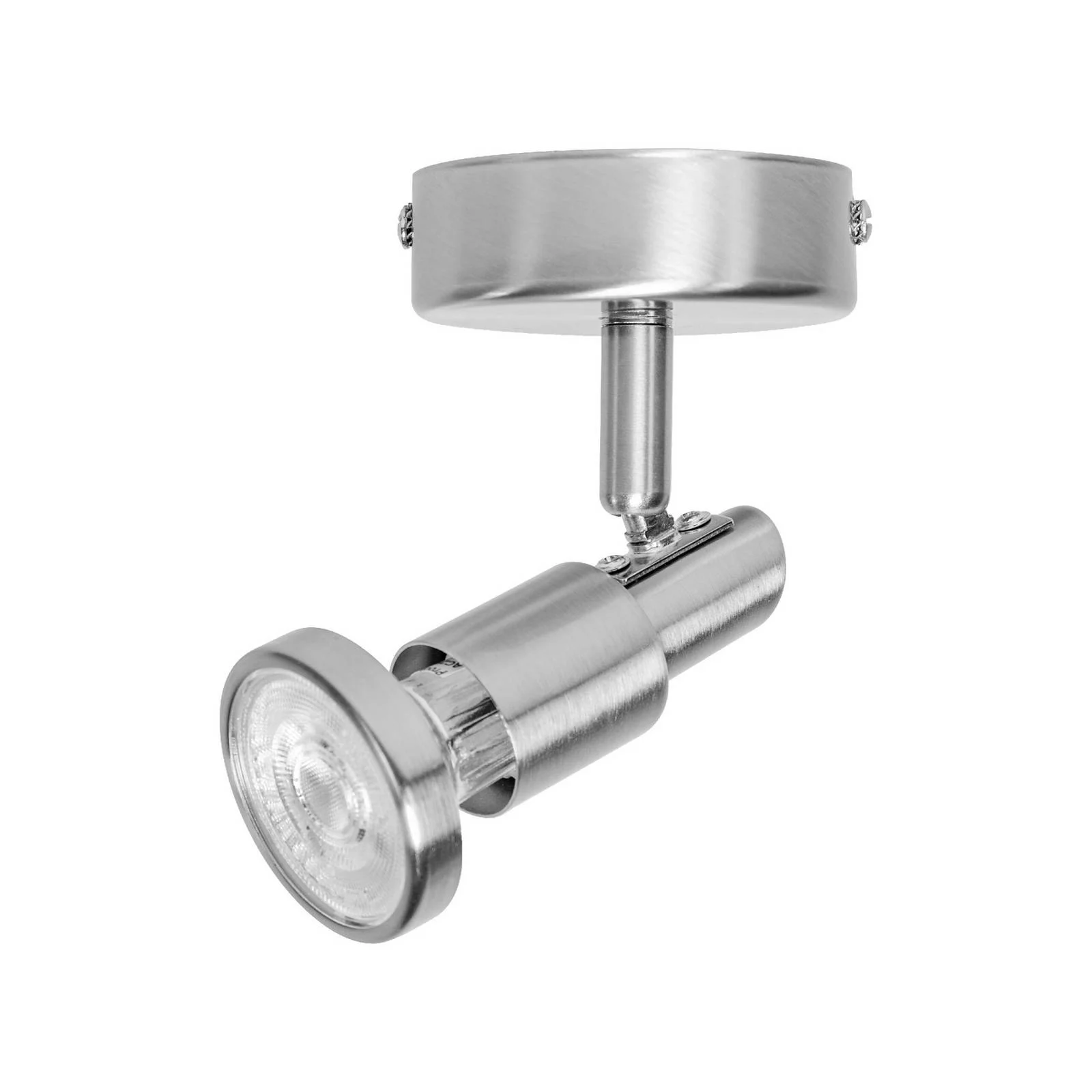 OSRAM Deckenstrahler, silber, Metall 1-flg. GU10-LED 2.700 K günstig online kaufen