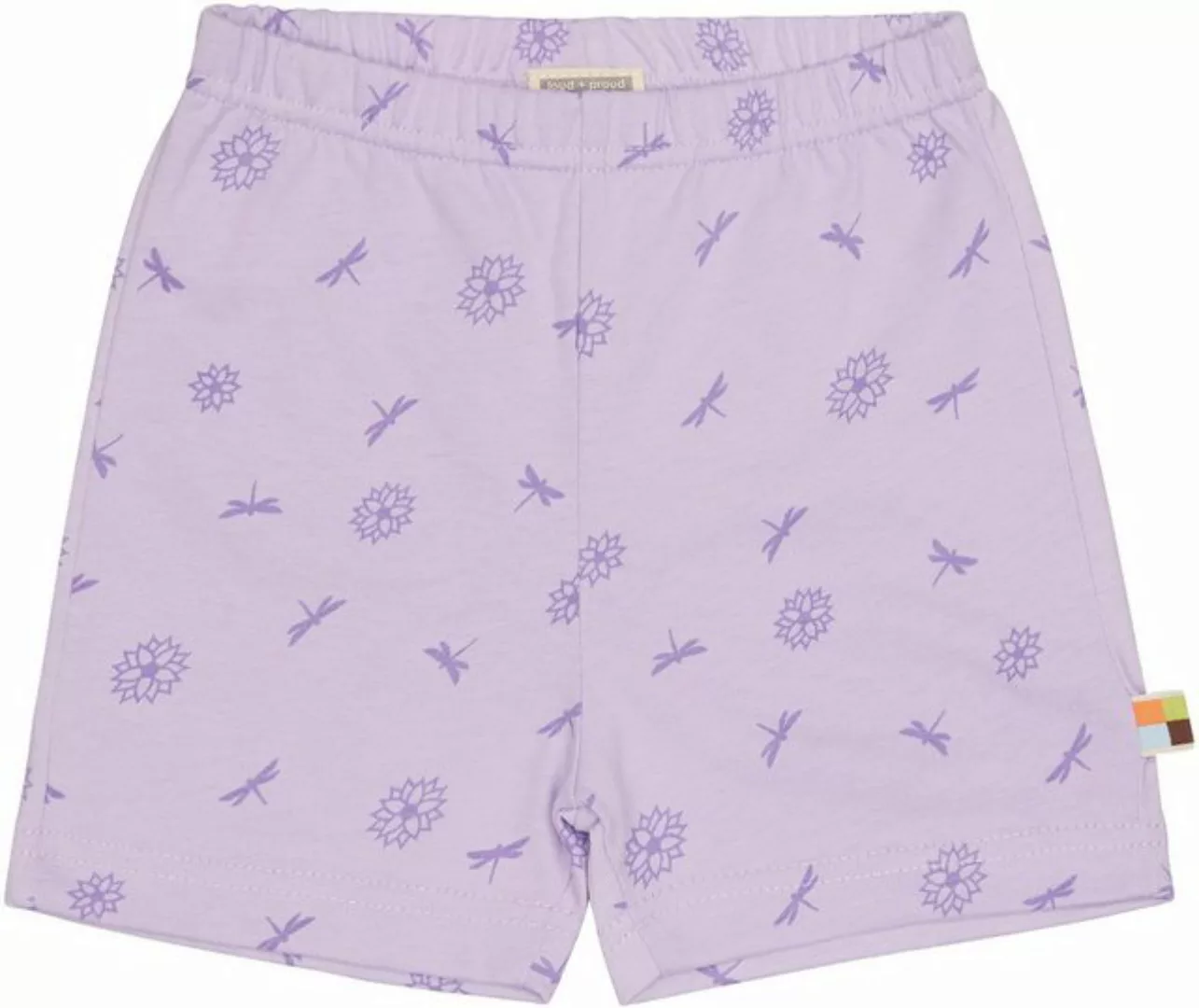 loud + proud Shorts mit Druck Bio Baumwolle, GOTS günstig online kaufen