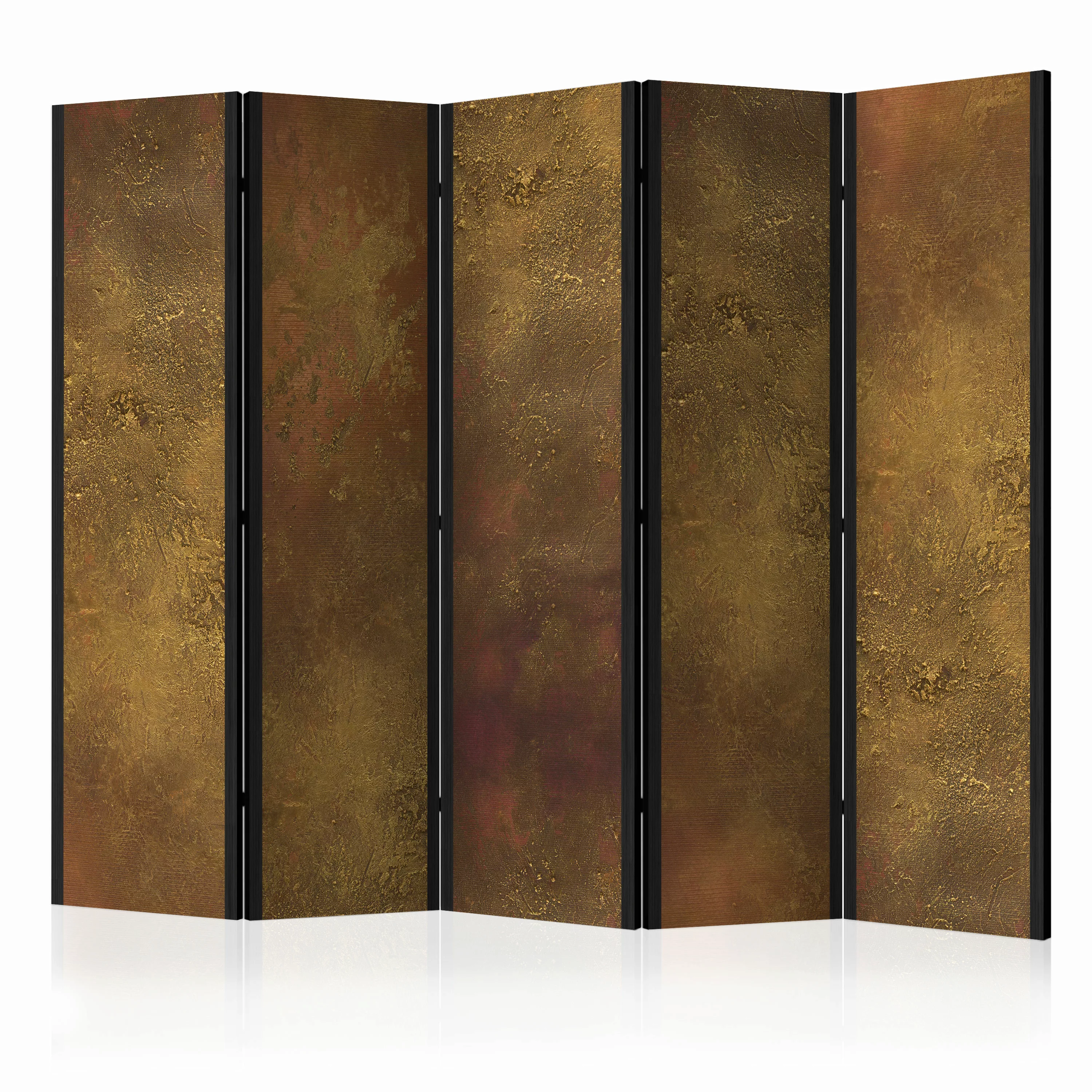 5-teiliges Paravent - Golden Temptation Ii [room Dividers] günstig online kaufen