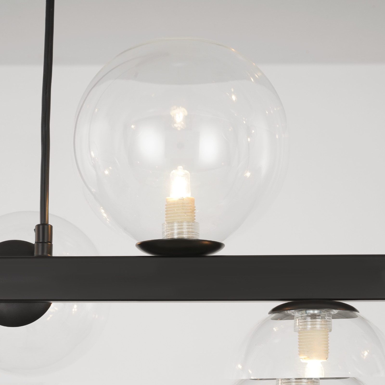 Nettlife Pendelleuchte Esstisch Glas G9 8/14 günstig online kaufen